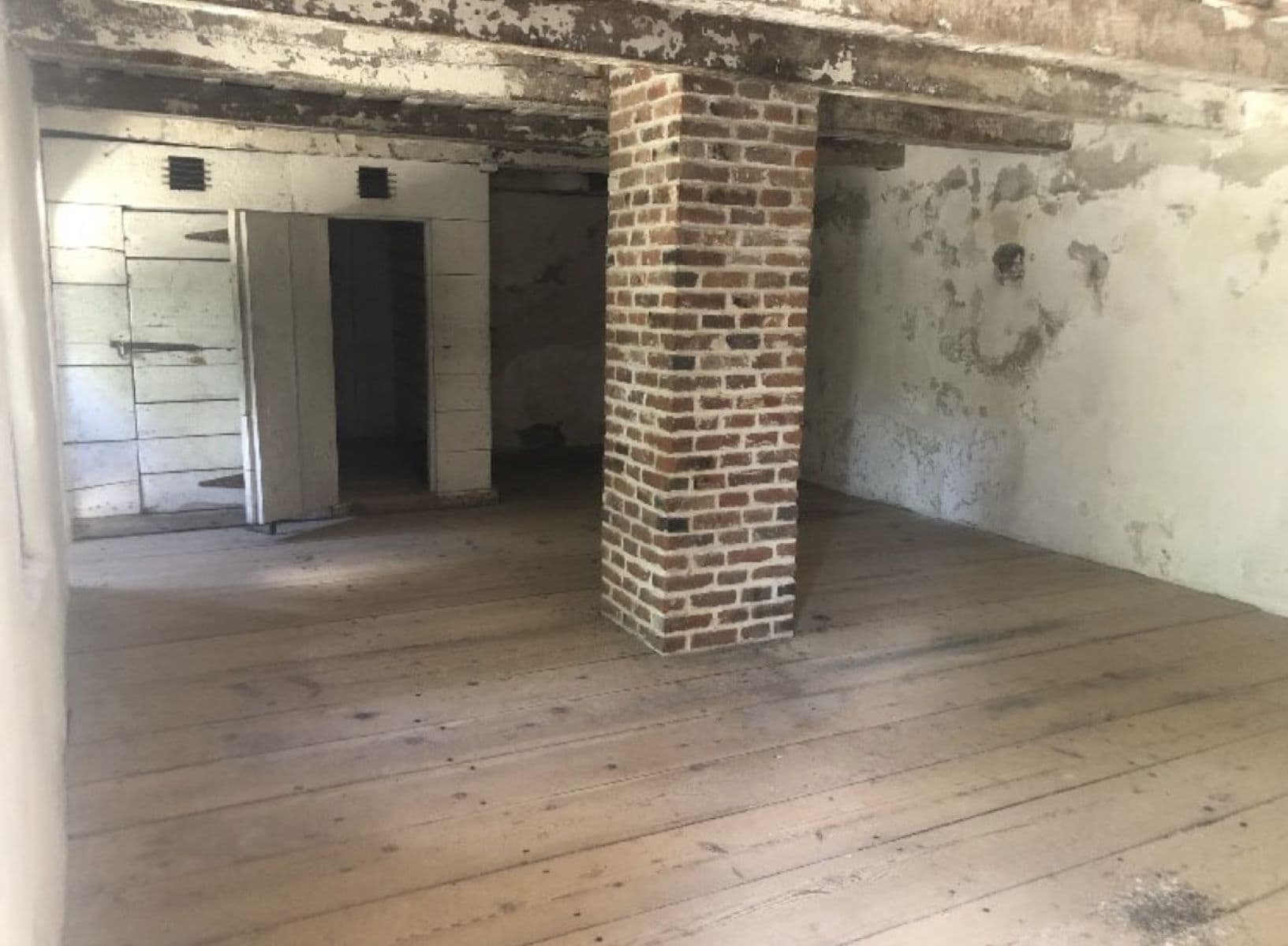 1866 Jail Cells at Fort Laramie