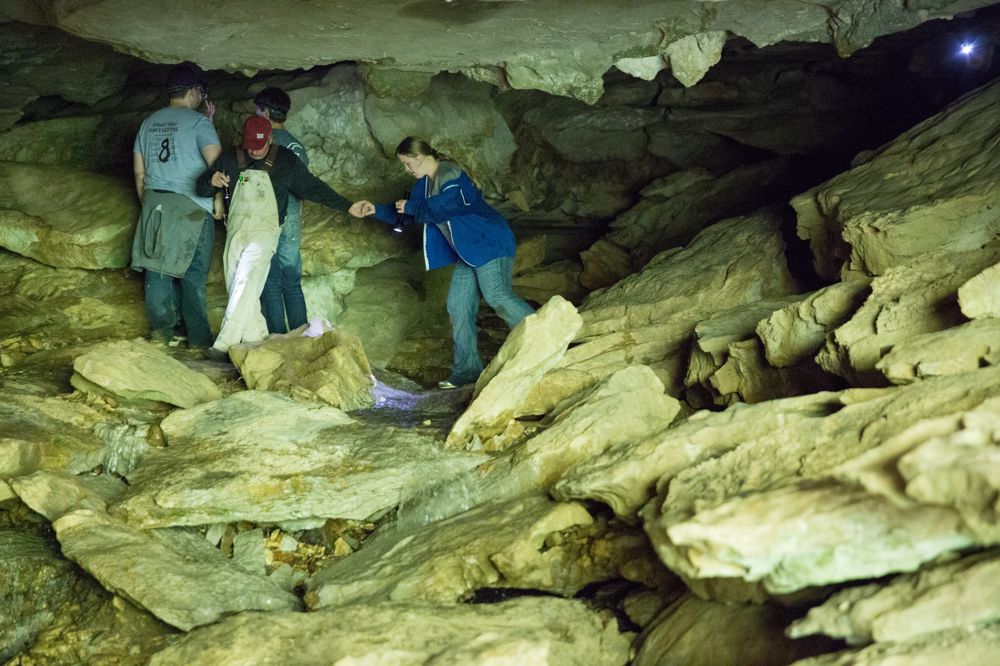 Eden Falls Cave - Lost Valley Trail