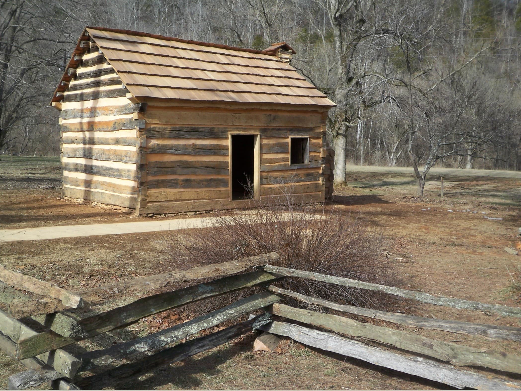 Cabin at the Knob Creek Farm