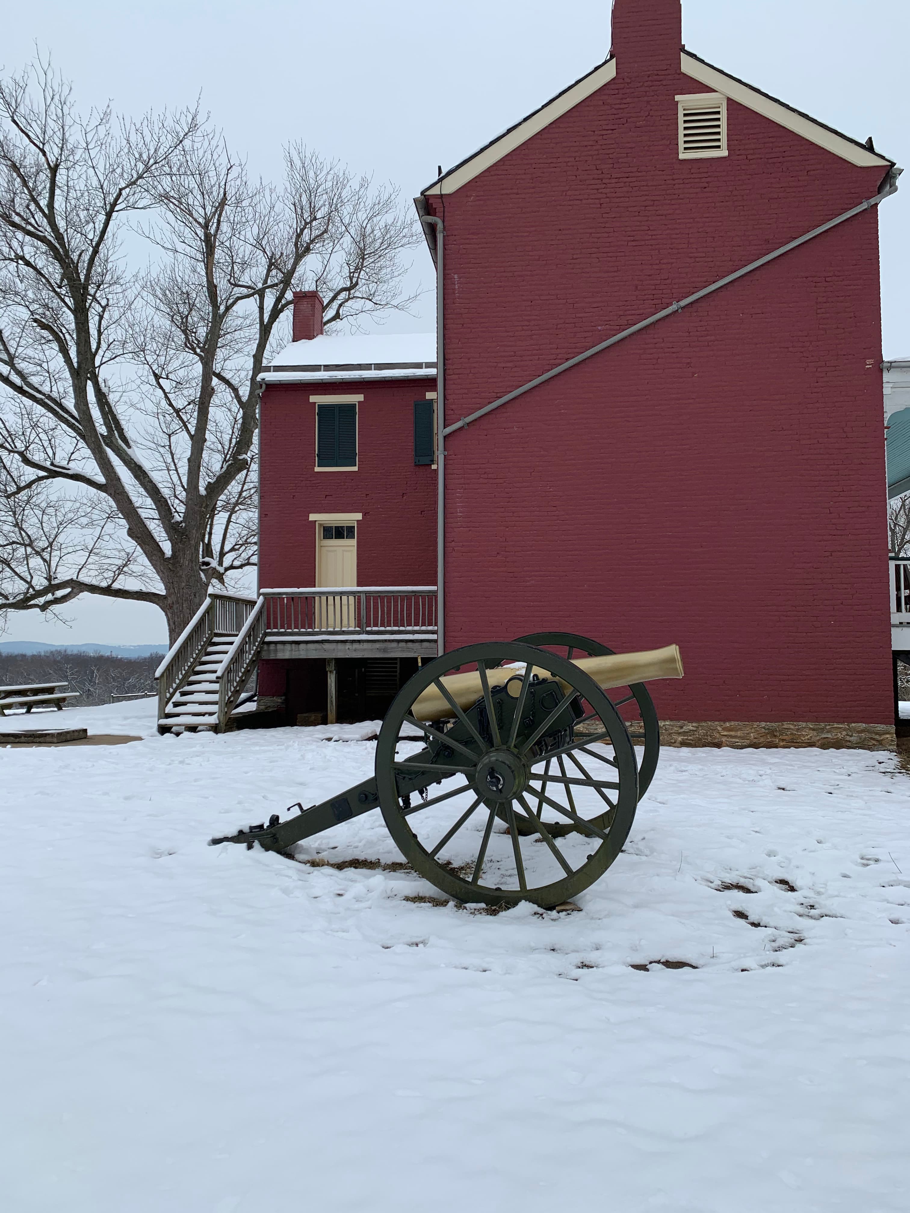 Confederate Cannon at Worthington