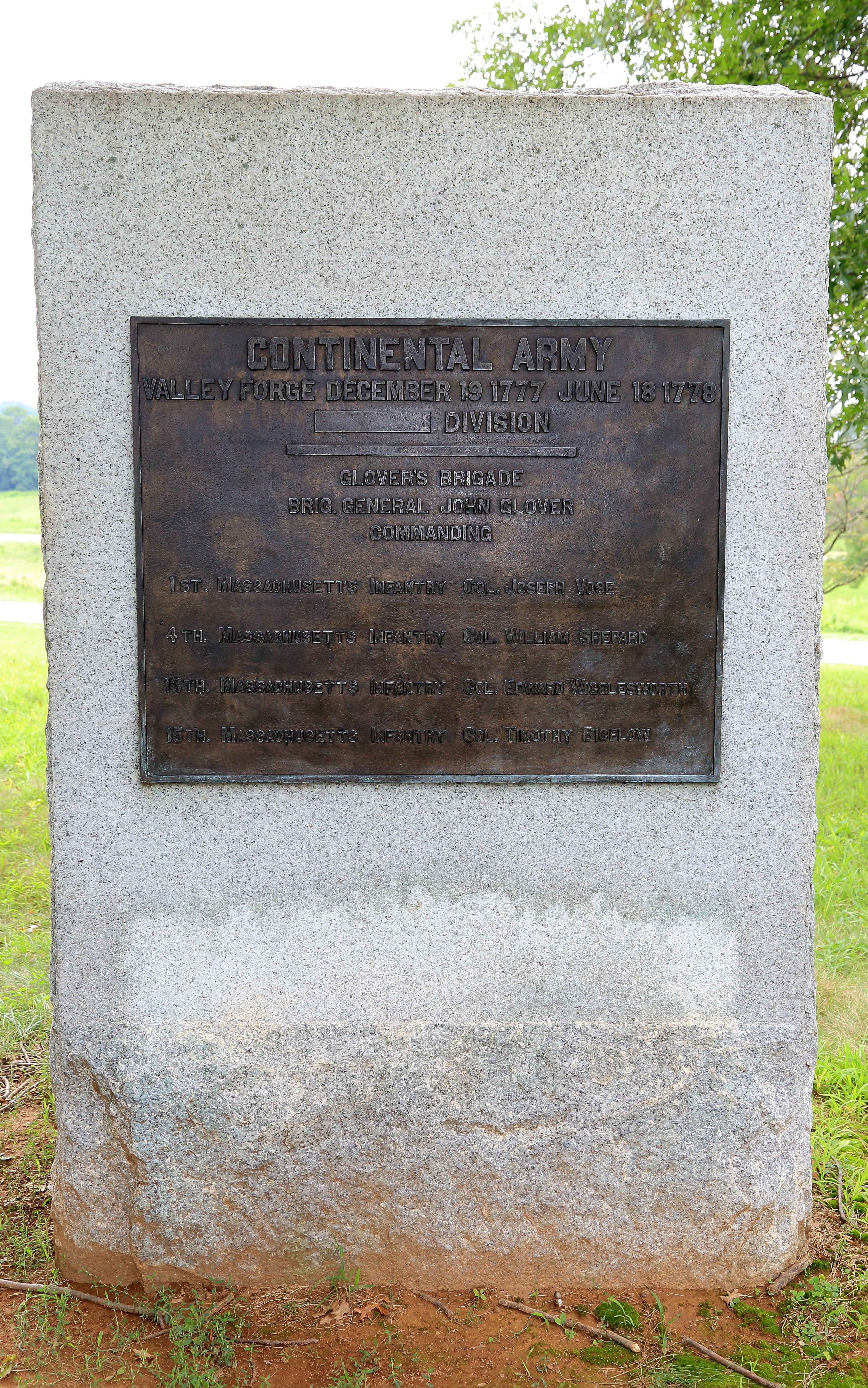 Glover's Brigade Monument