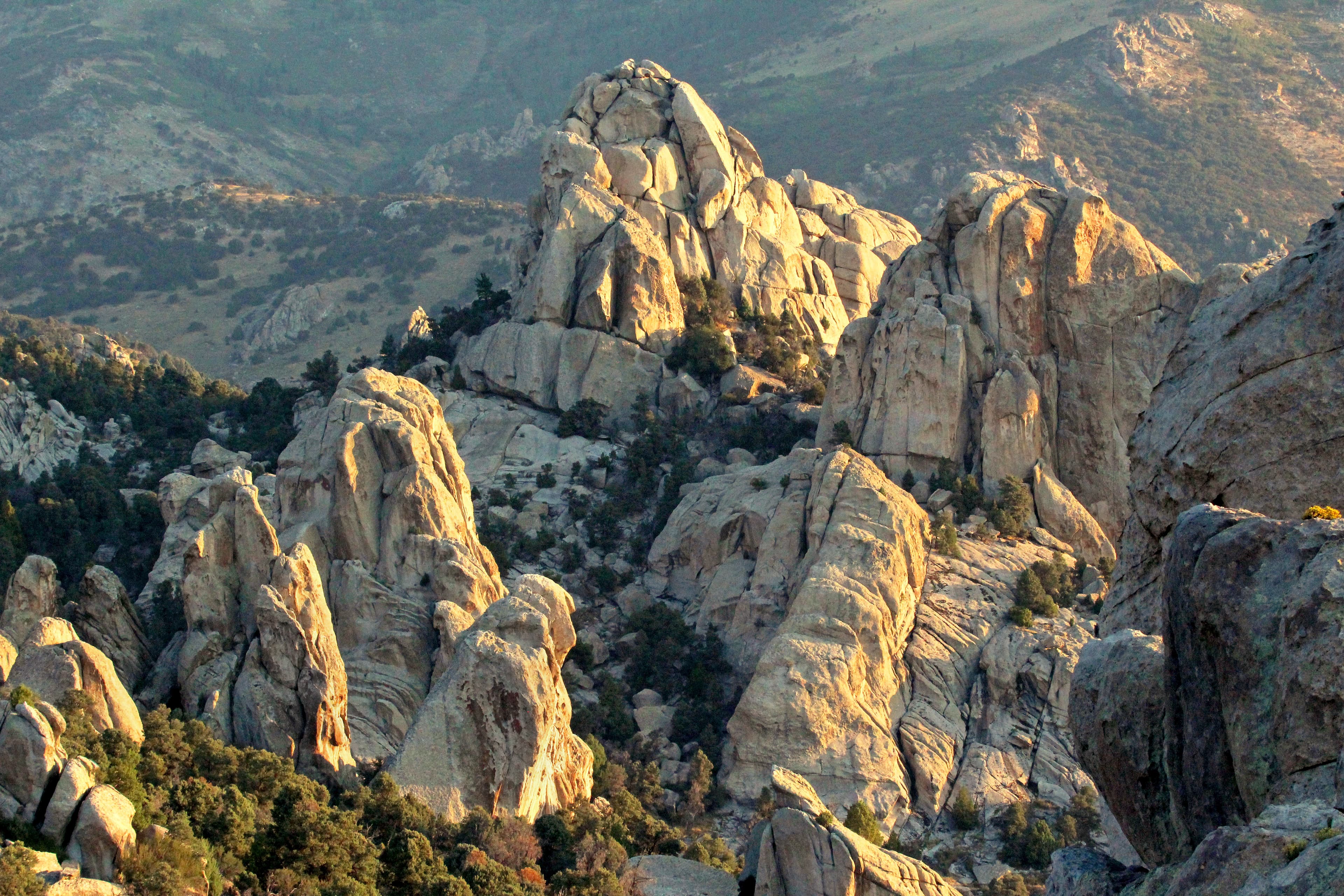 Castle Rocks Geological Area Overlook