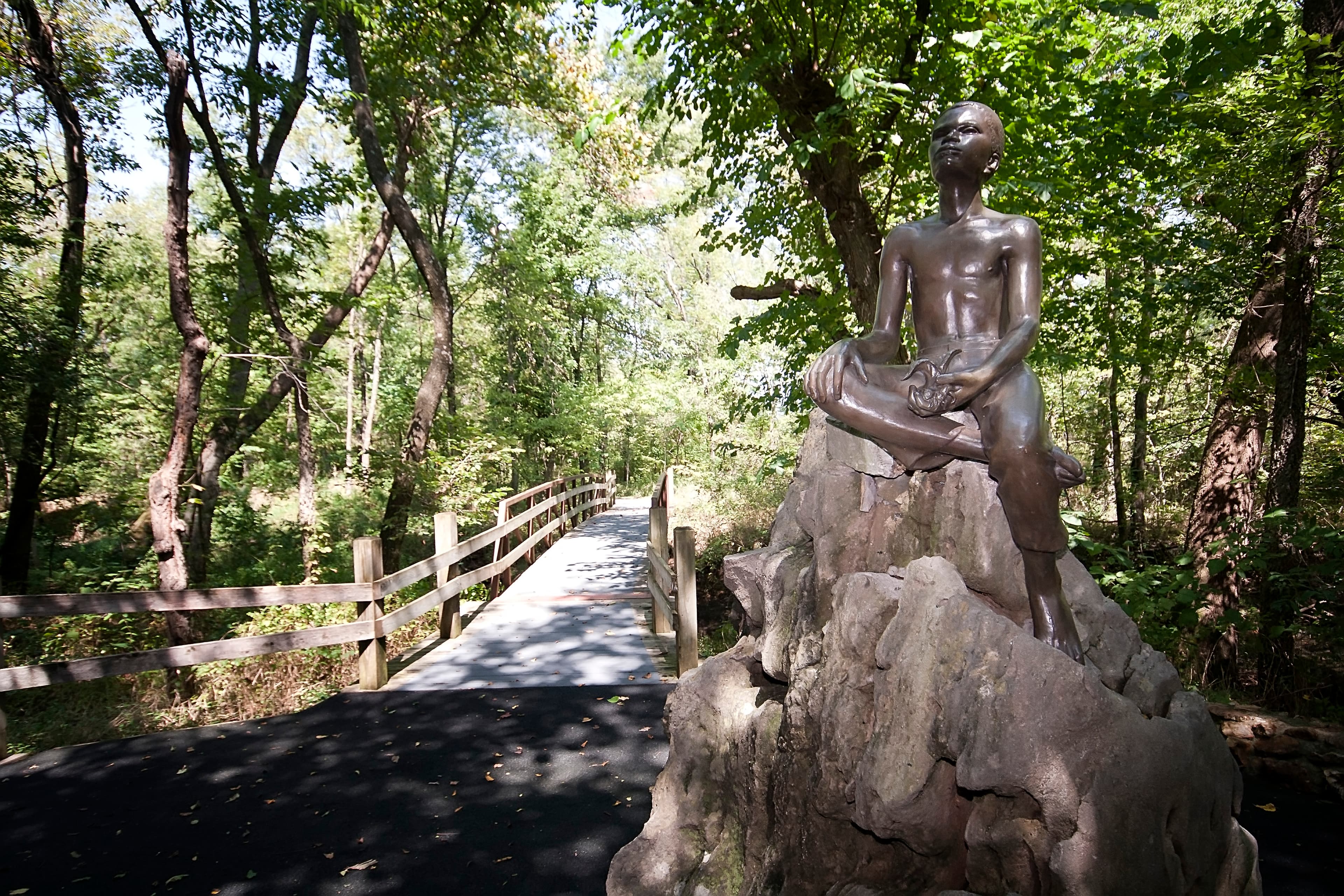 Young George Washington Carver Statue