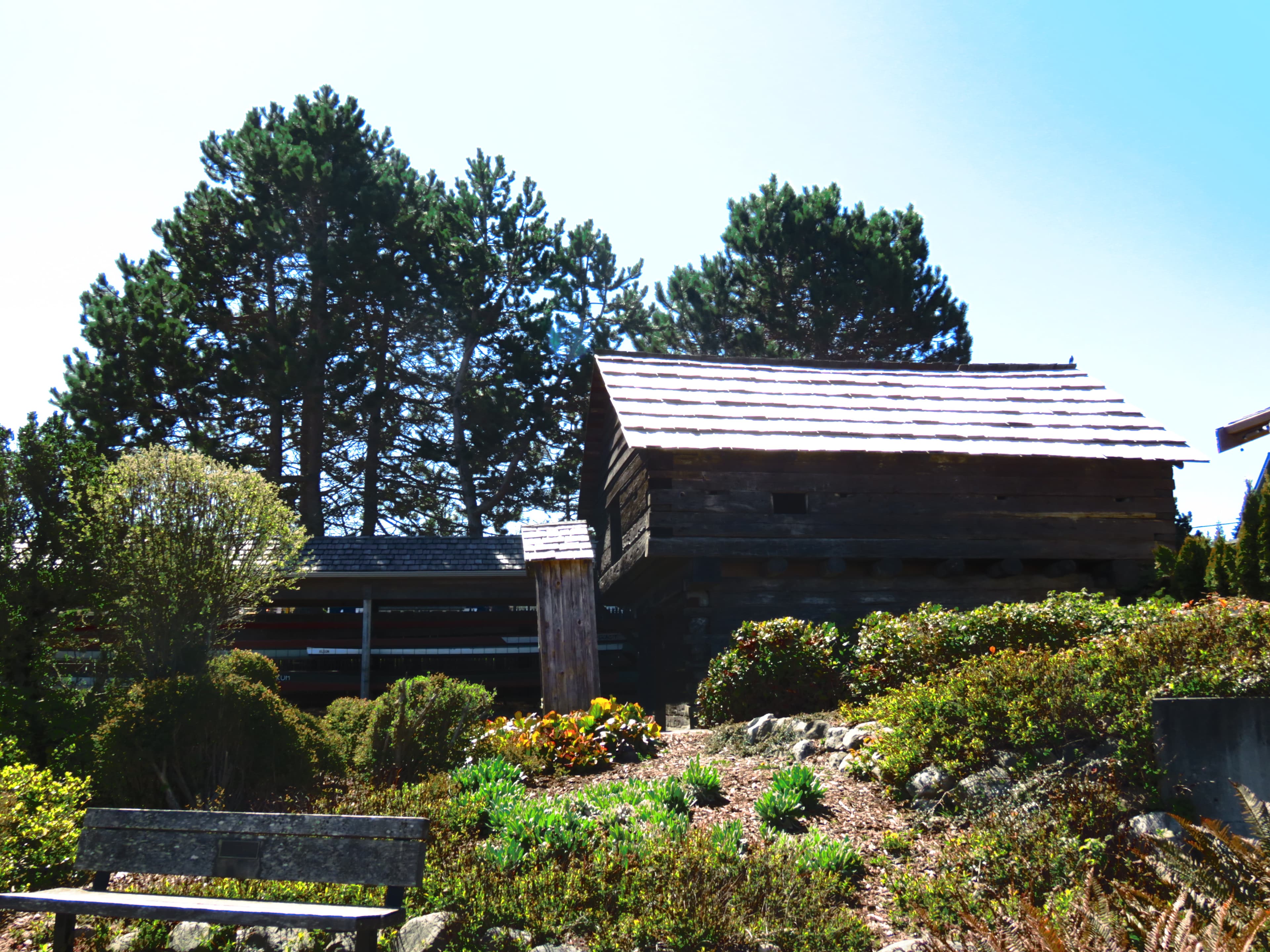 Ebey's Reserve - the Alexander Blockhouse