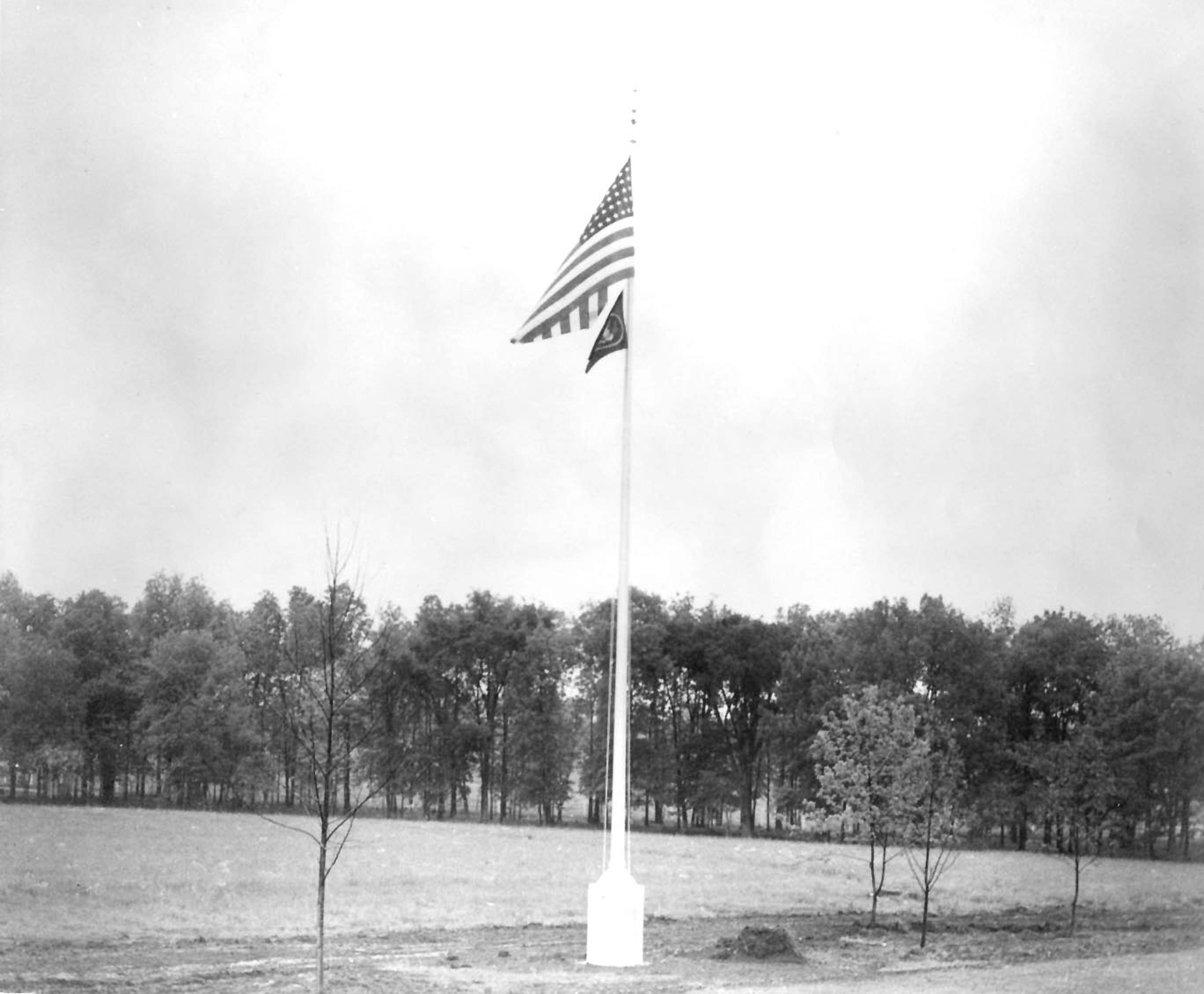 Eisenhower Flagpole