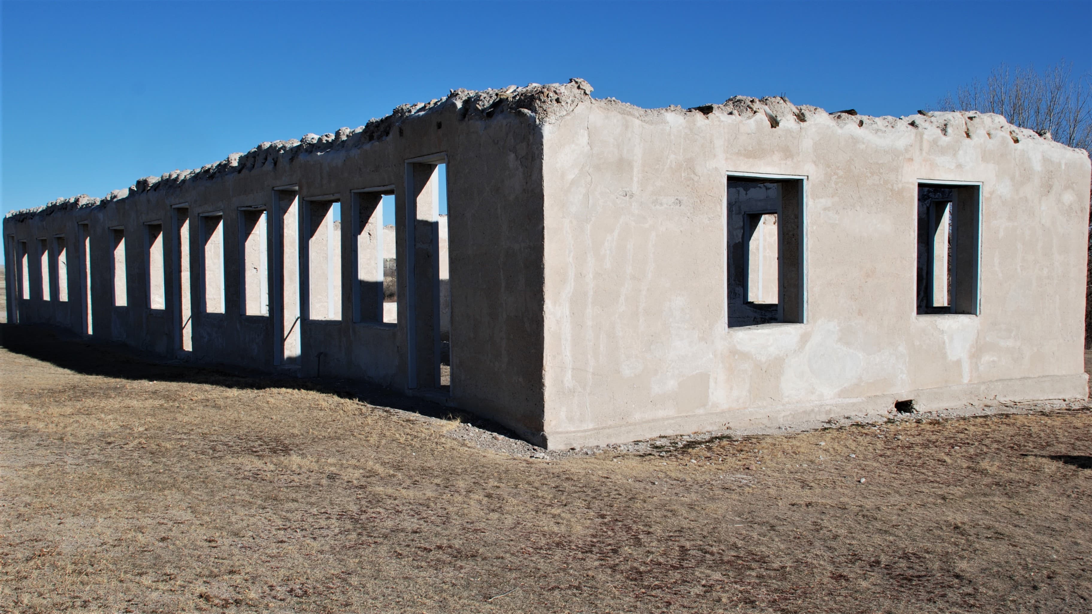 Administration Building Ruins (1885)