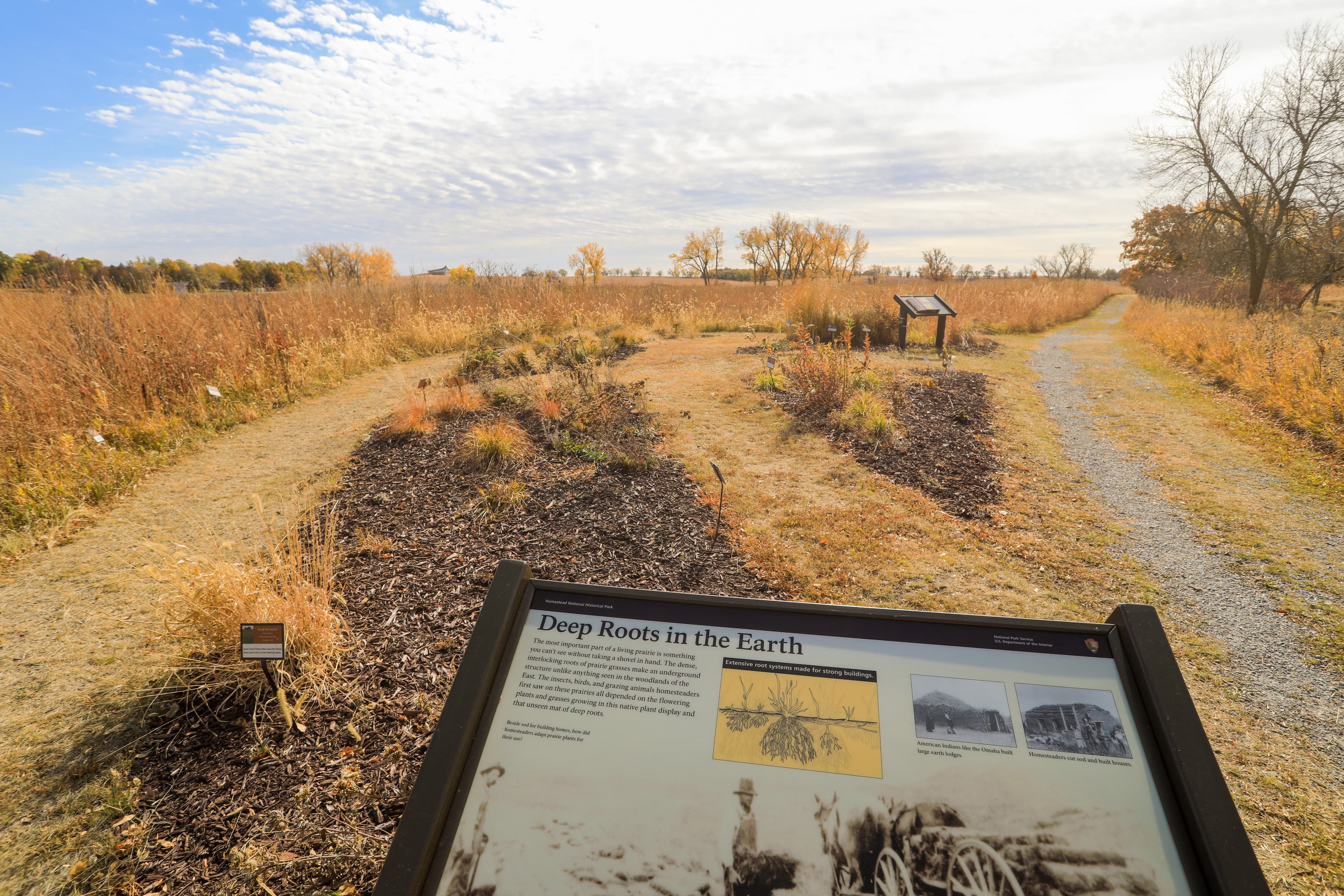 Deep Roots in the Earth, wayside exhibit