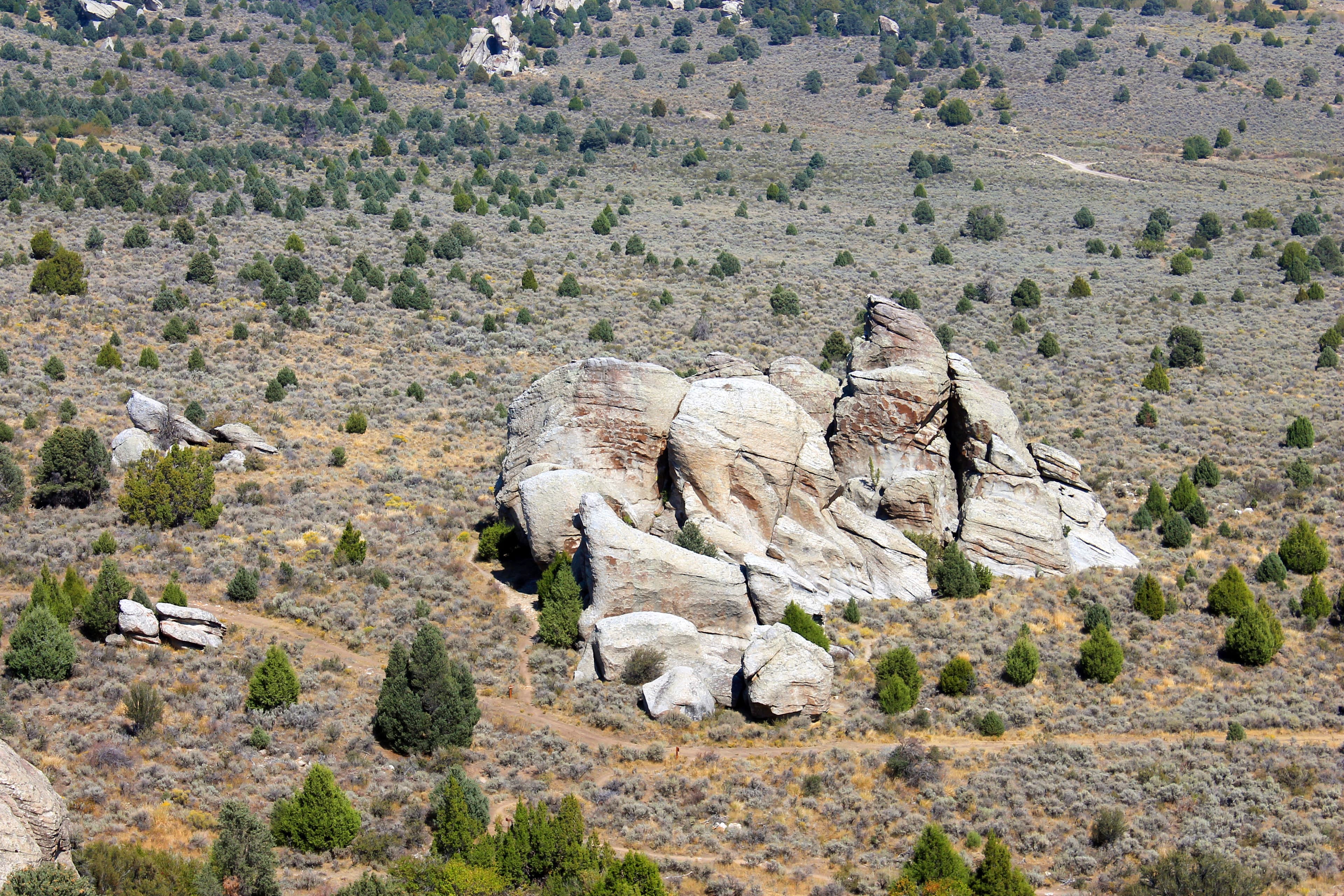 Backyard Boulders Return Route