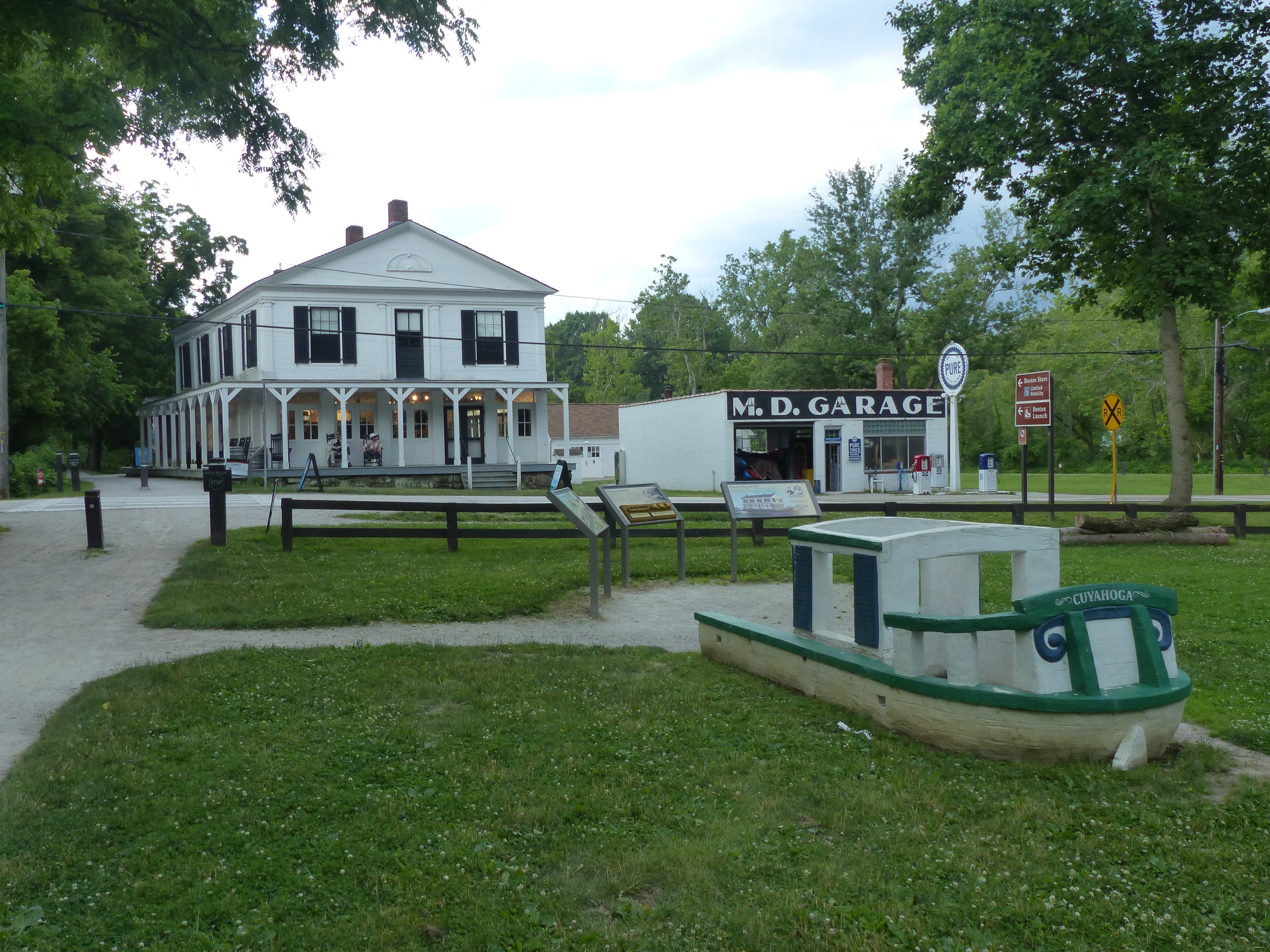 Boston Village Exhibits