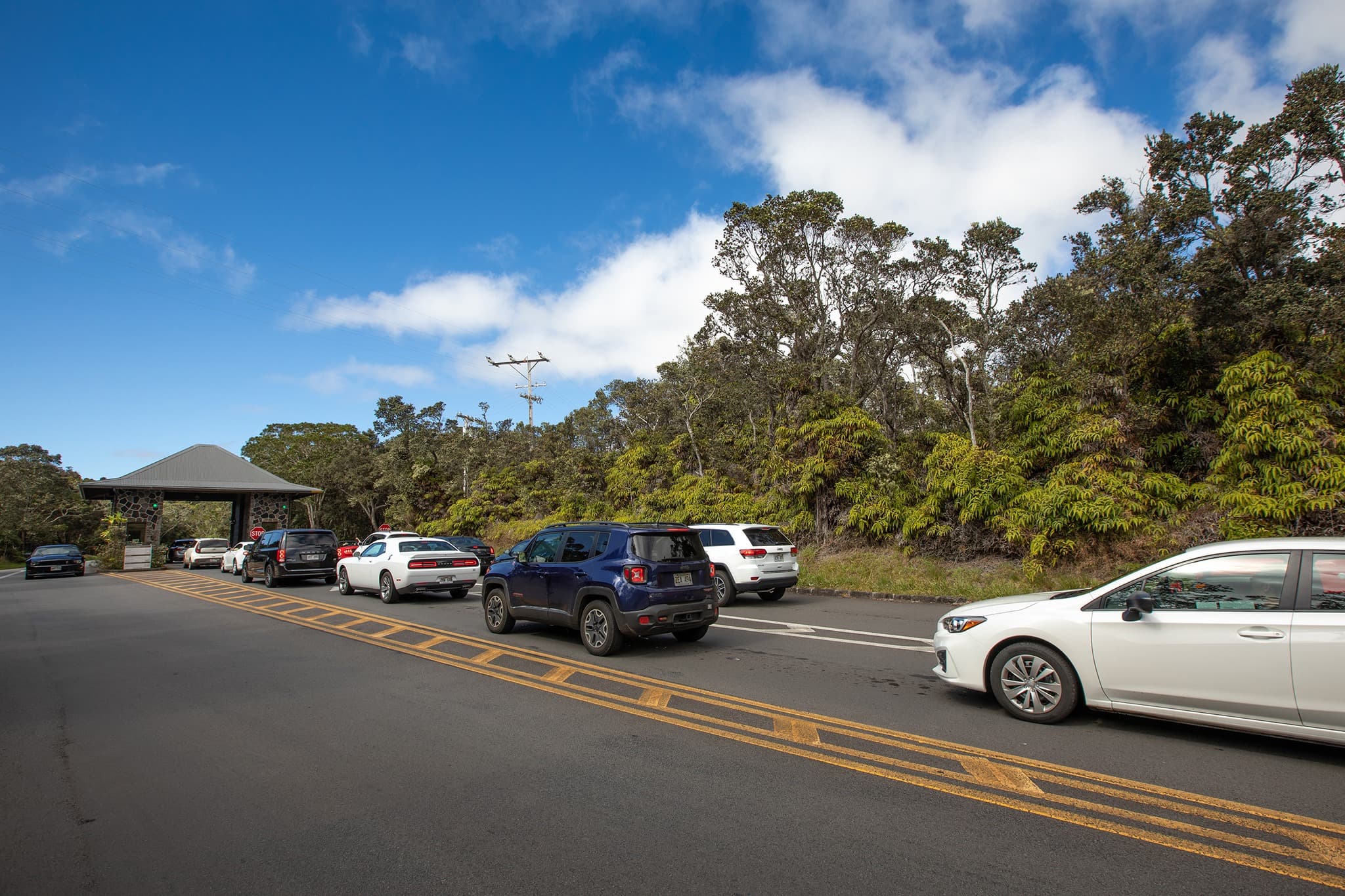 Hawai'i Volcanoes National Park Entrance Station