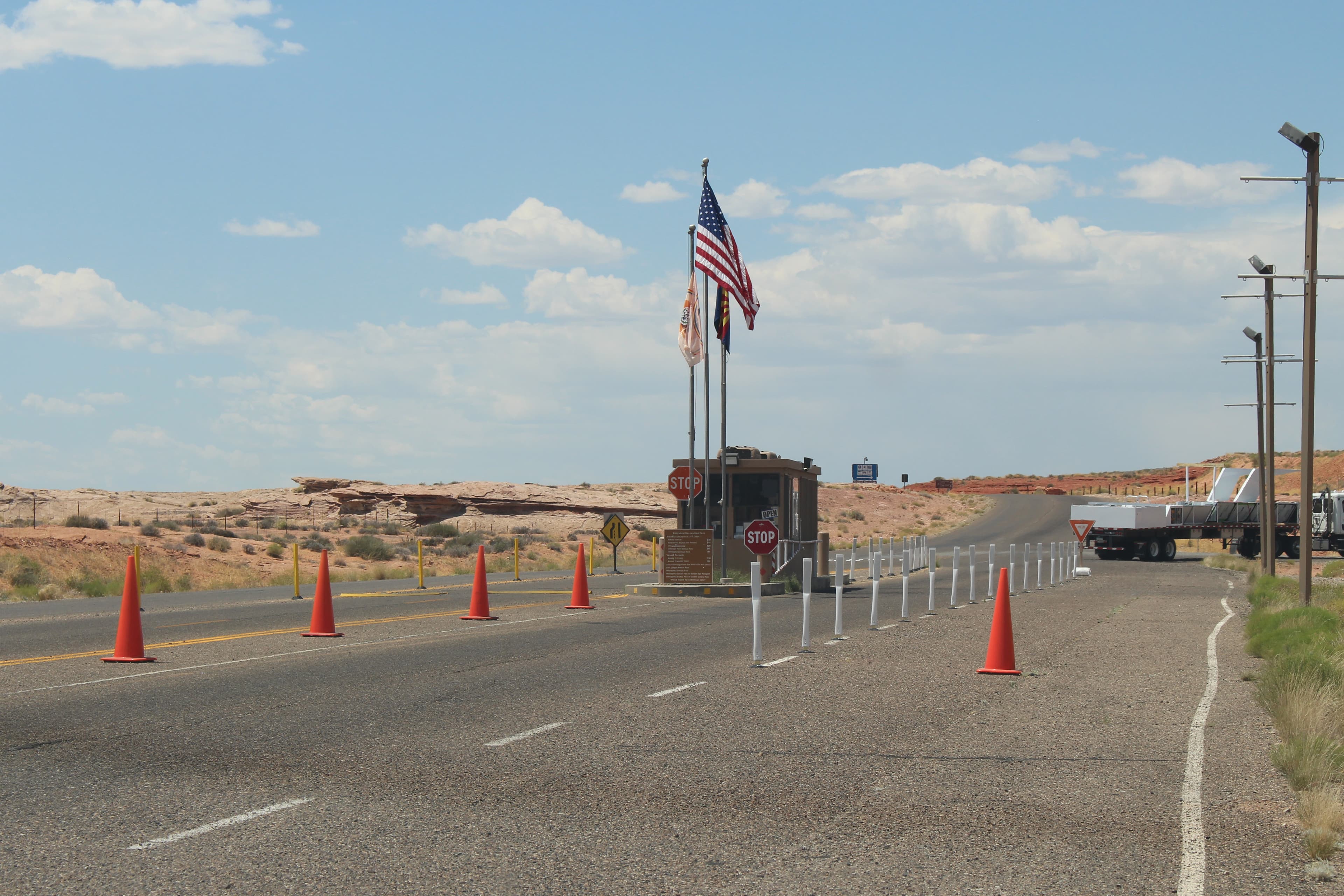 Antelope Point Entrance Station