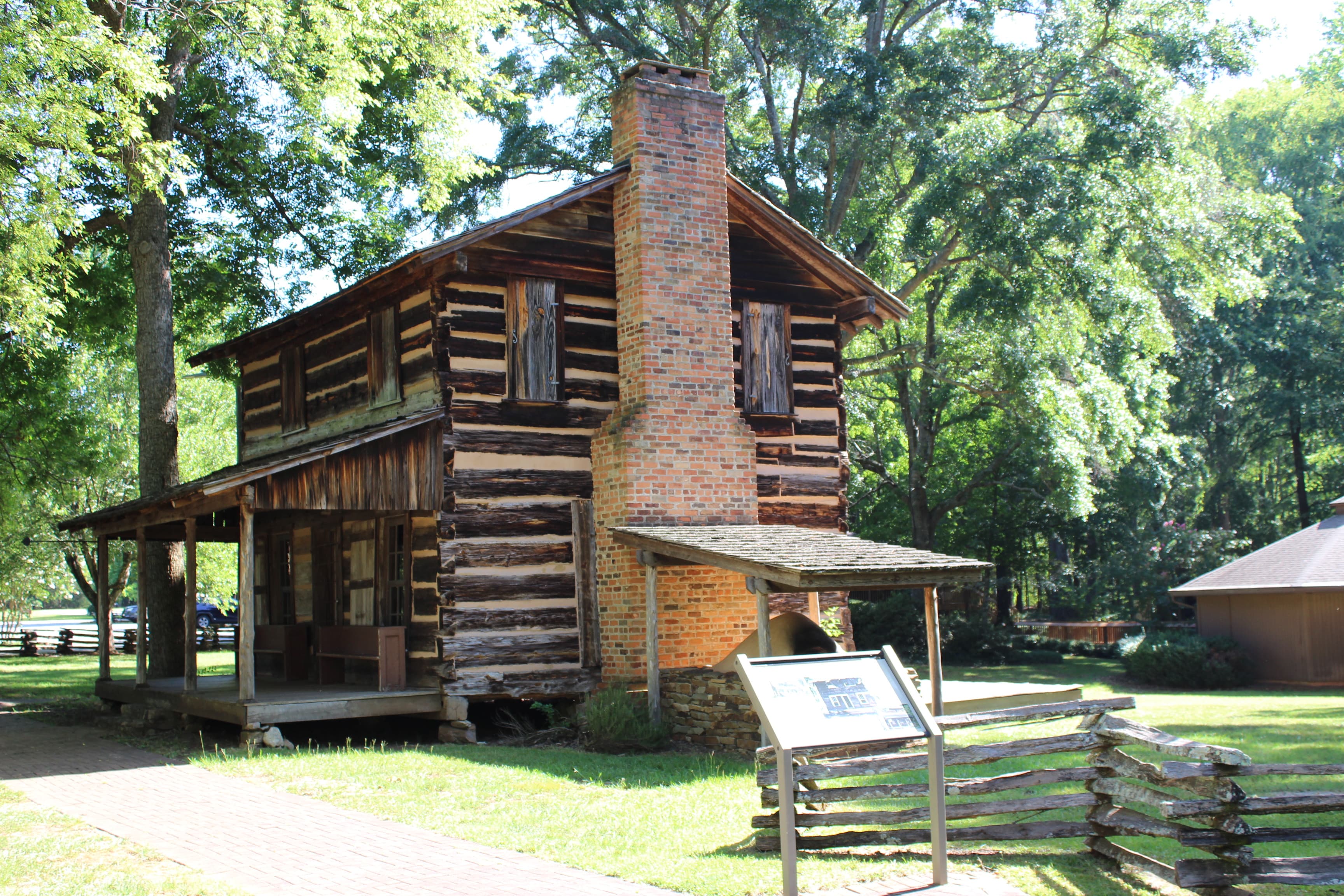 Ninety Six Logan Log House