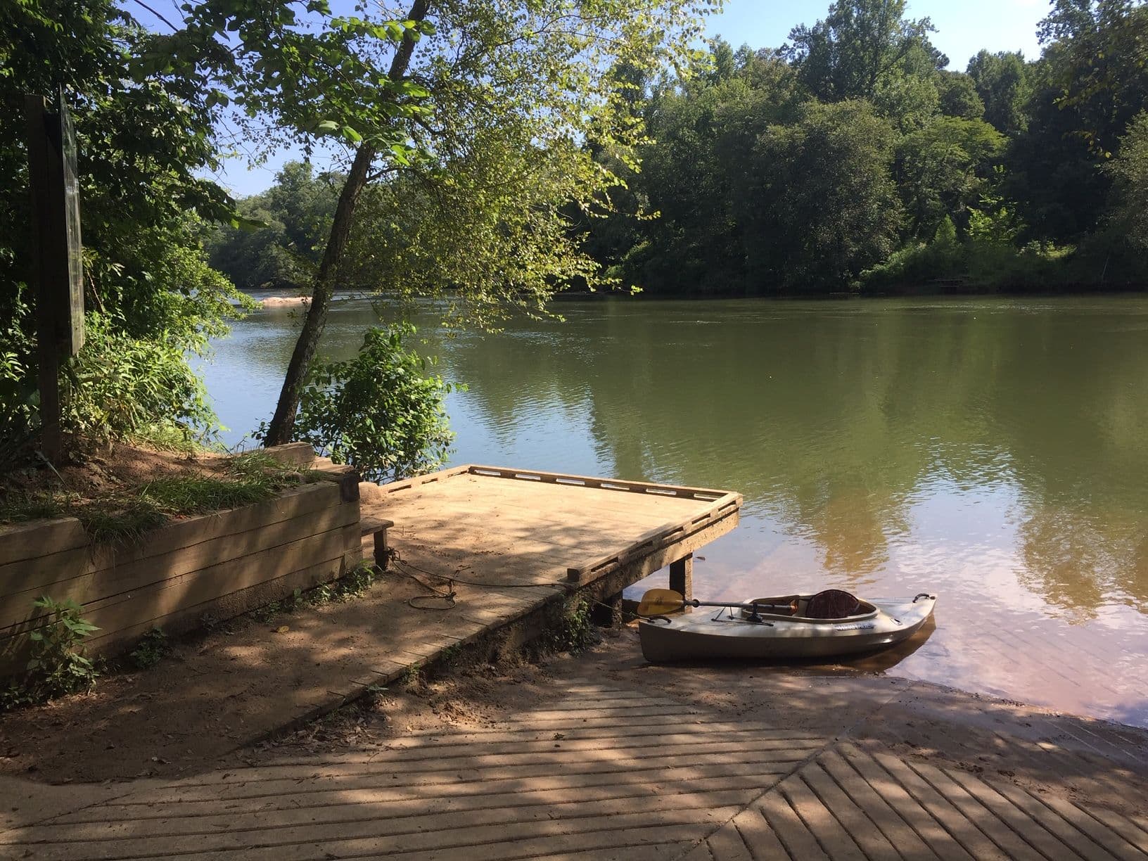 Island Ford Canoe and Raft Launch