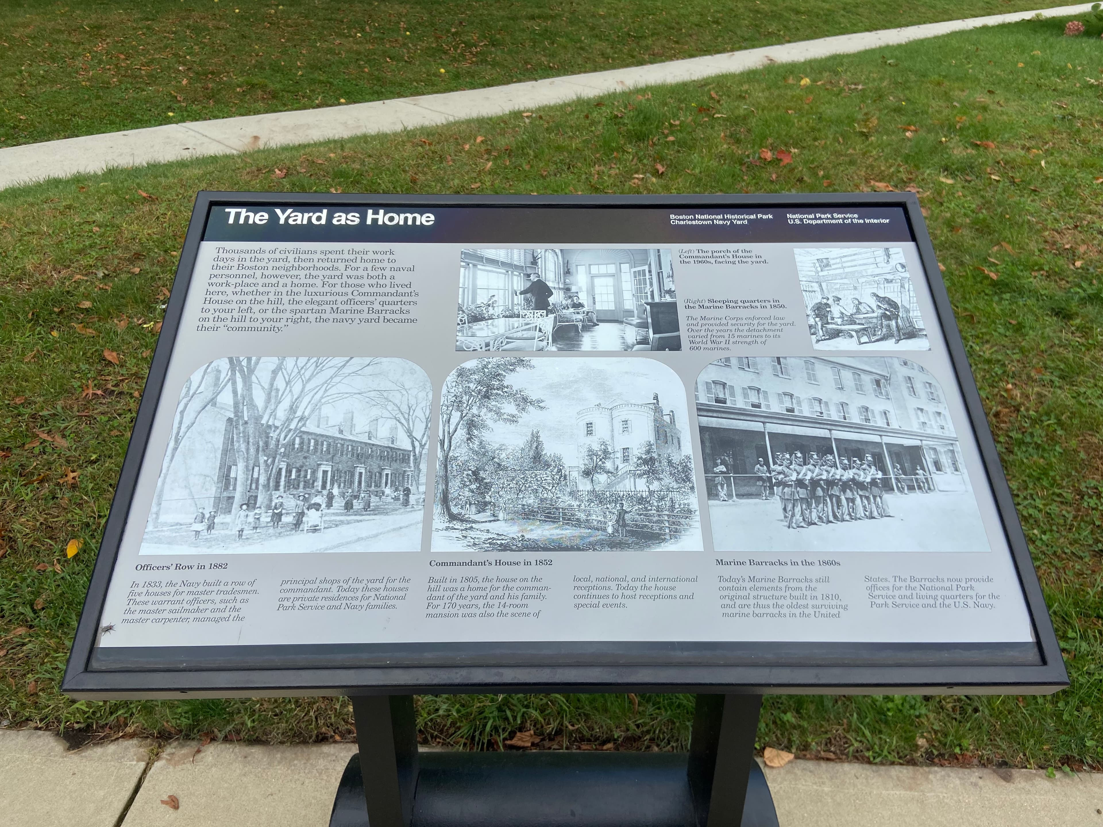 "The Yard as Home" Sign