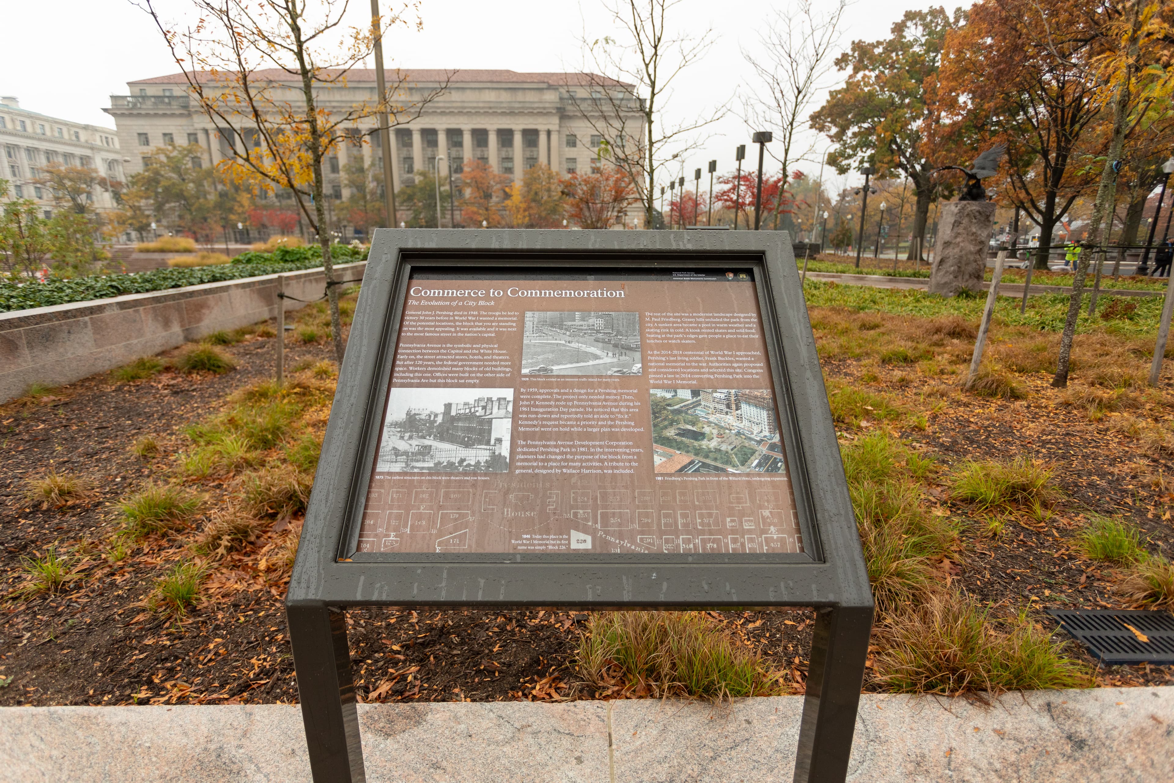 Information Panel: Commerce to Commemoration