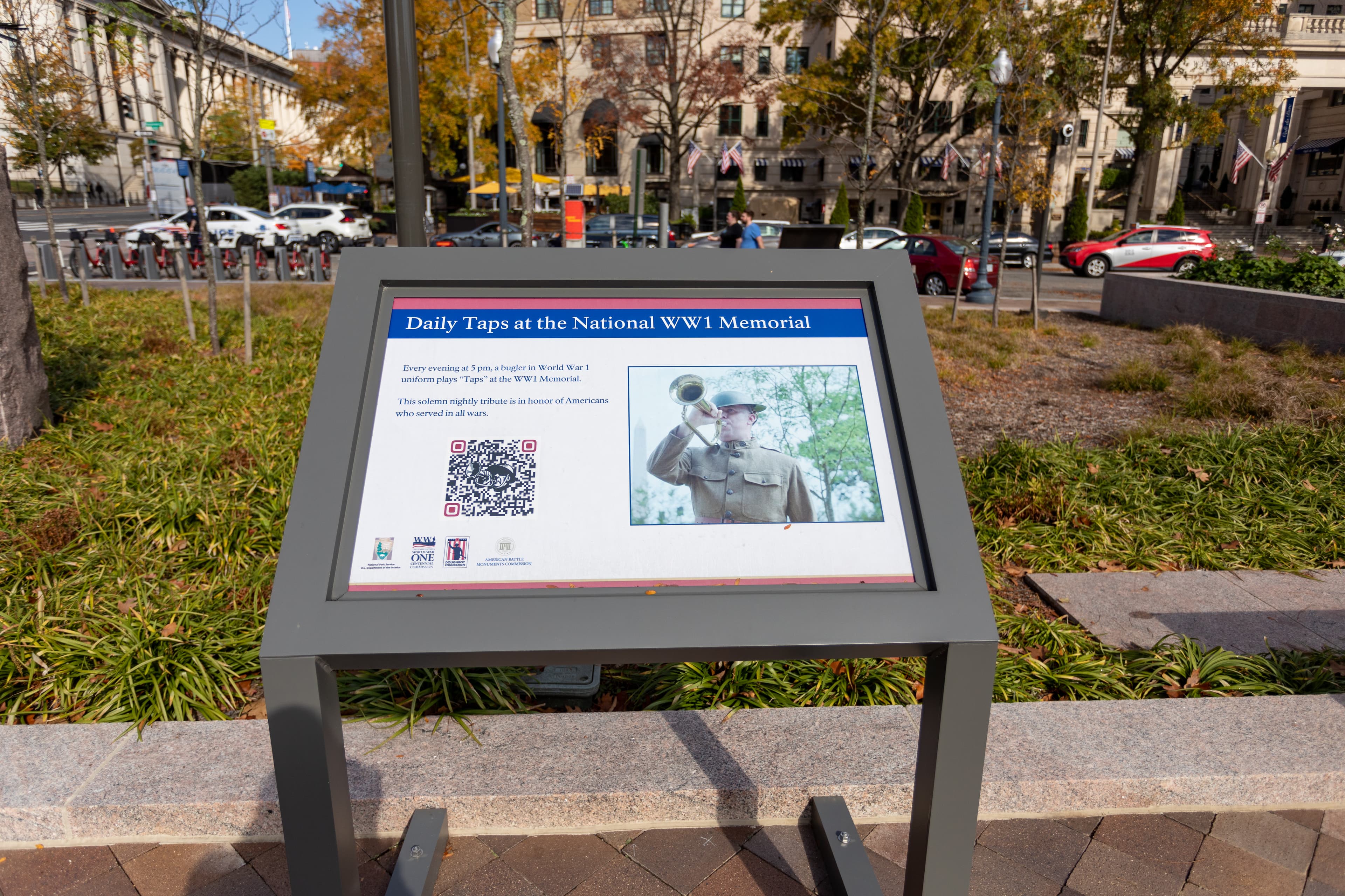 Information Panel: Daily Taps at the National WWI Memorial