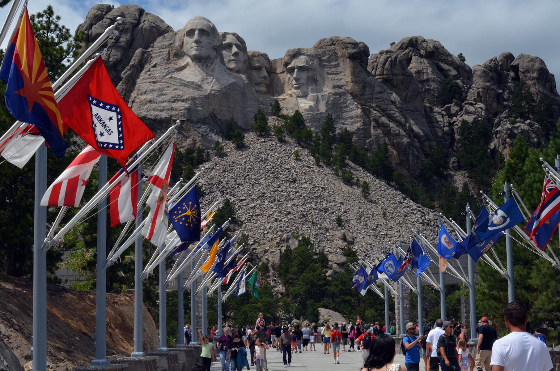 Avenue of Flags