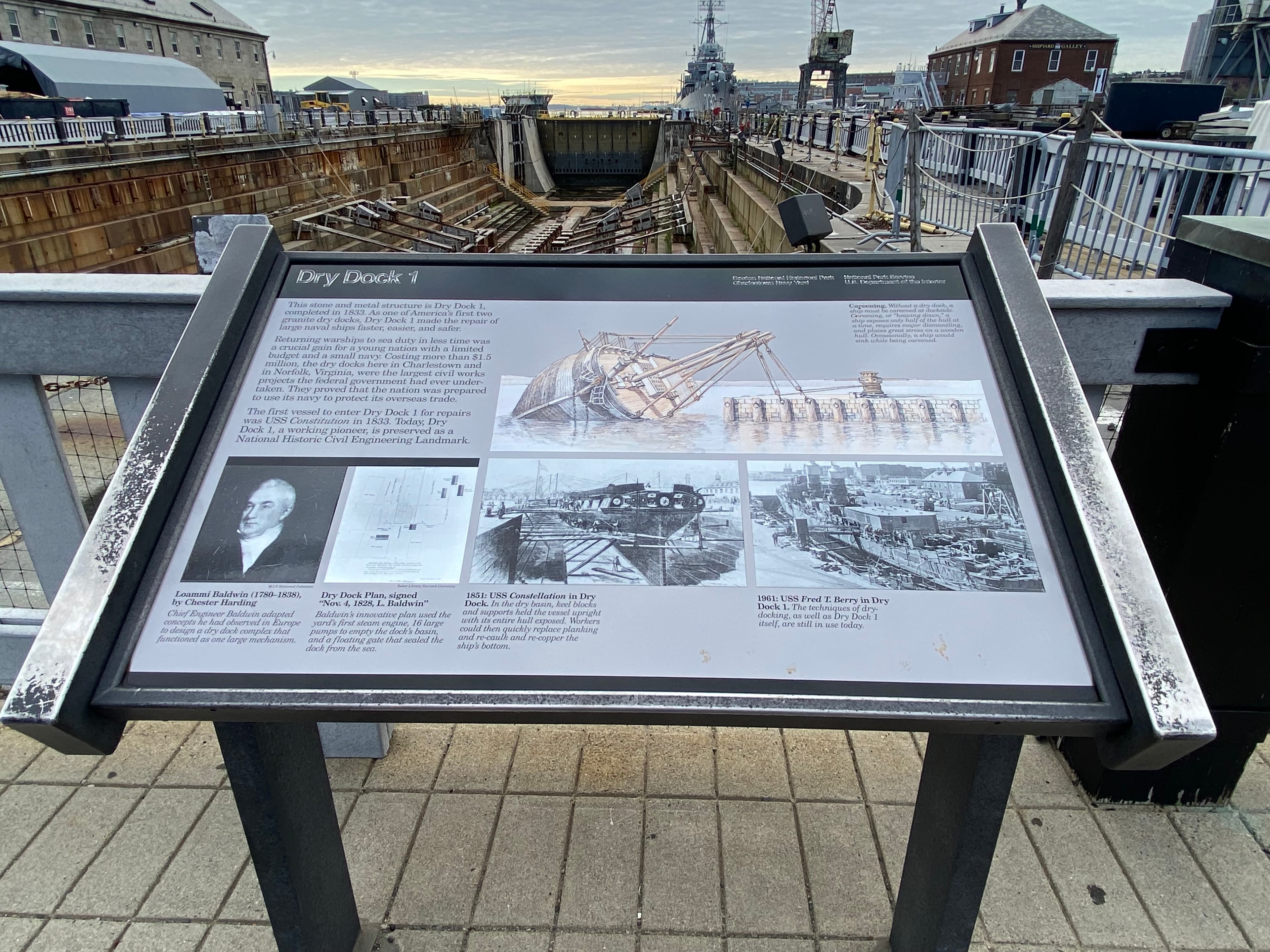 "Dry Dock 1" Sign