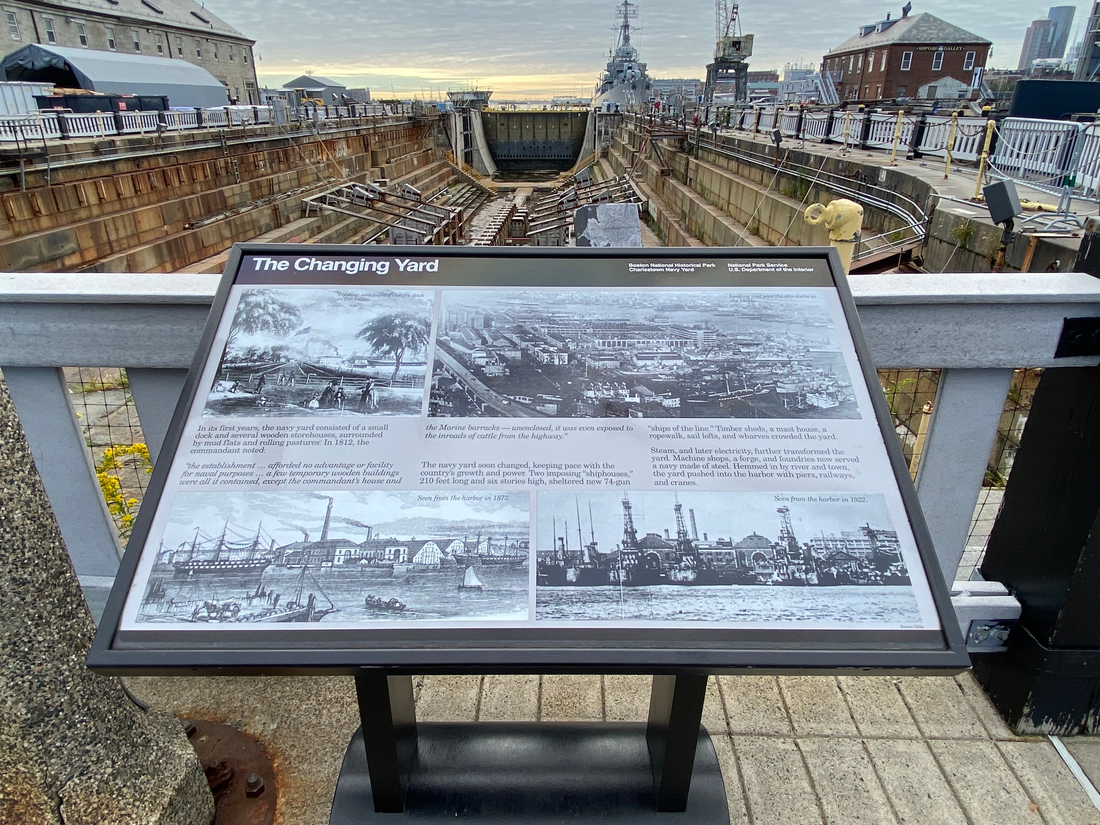 "The Changing Yard" Sign