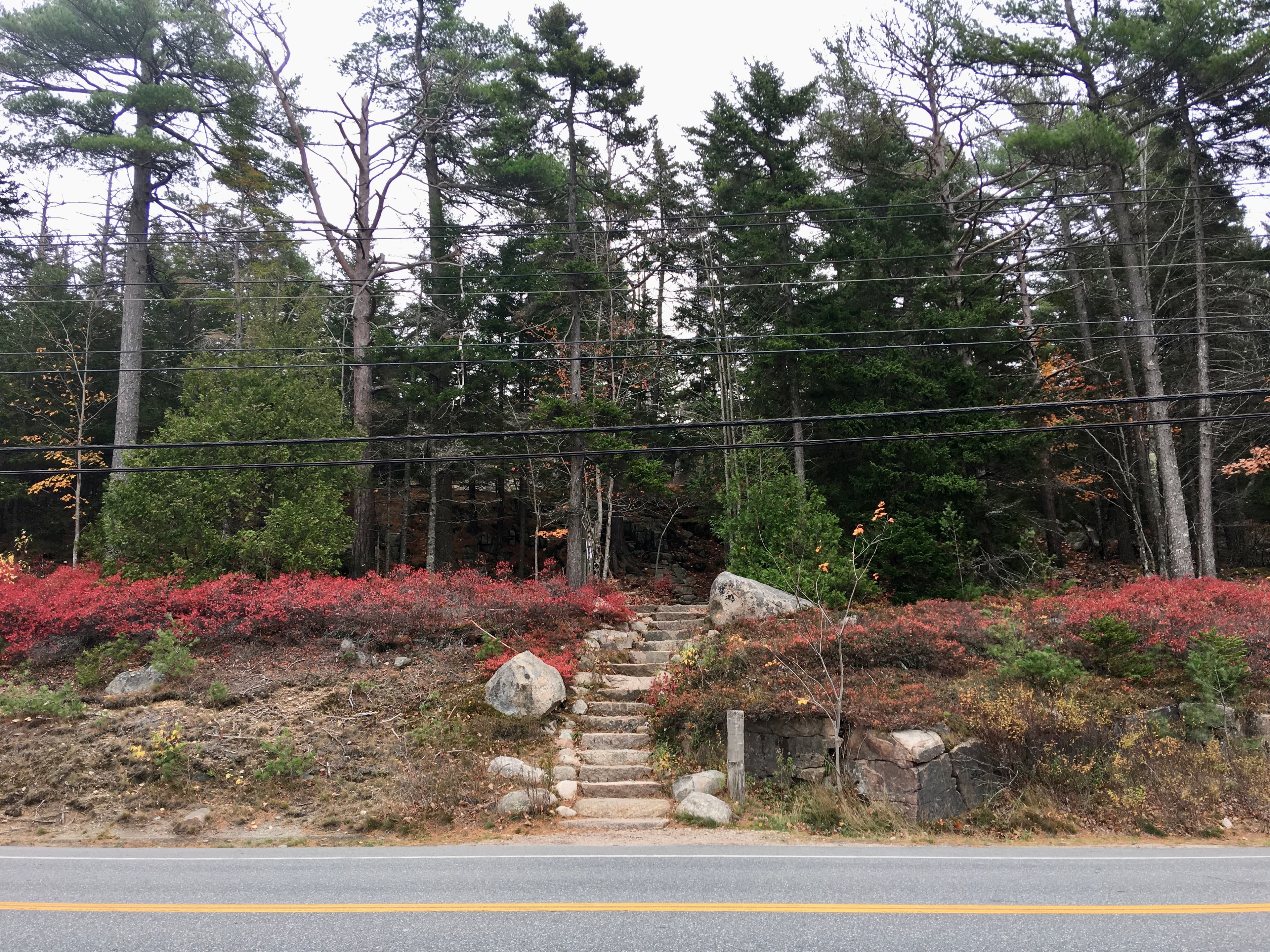 Acadia Mountain Trailhead