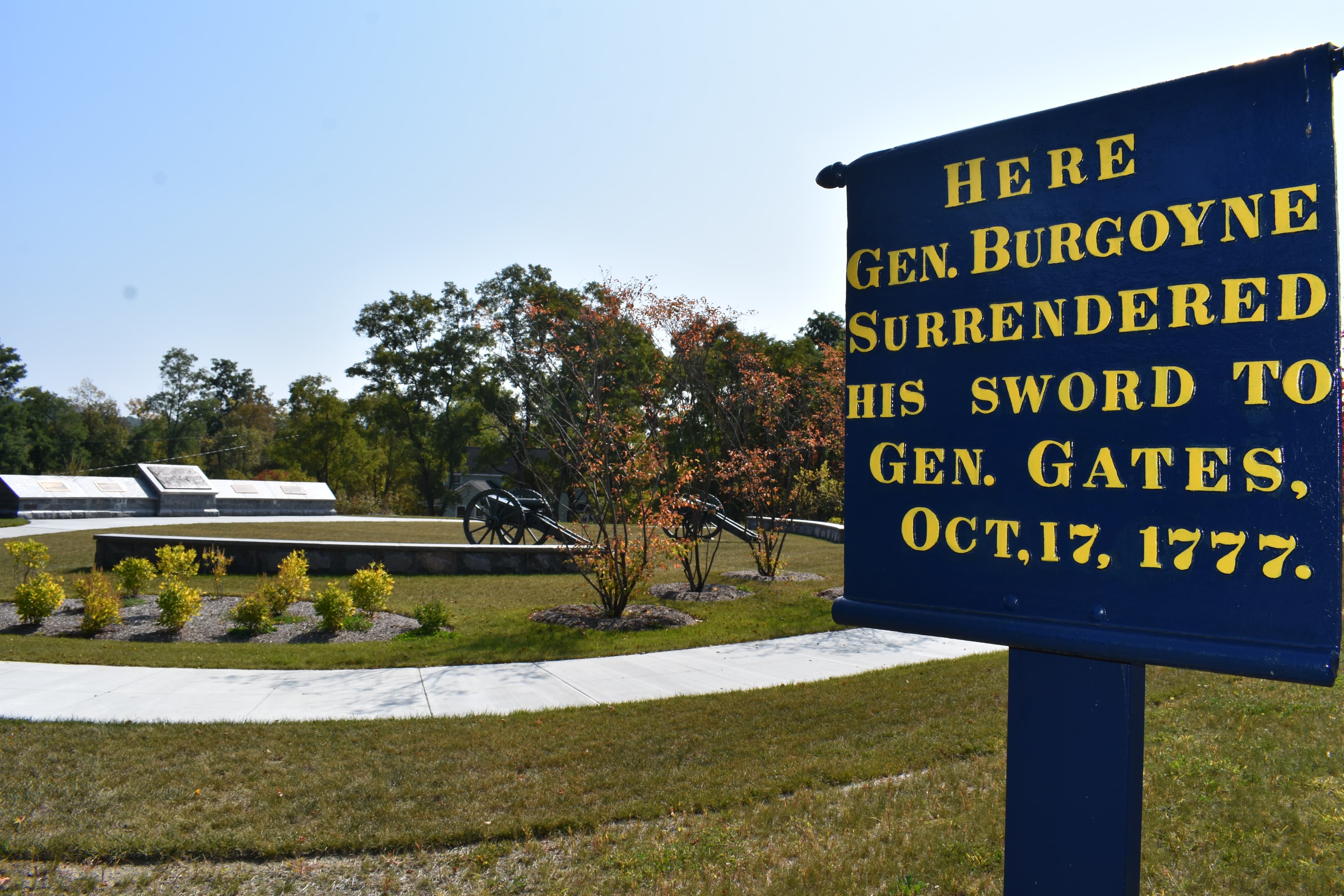 Saratoga Surrender Site