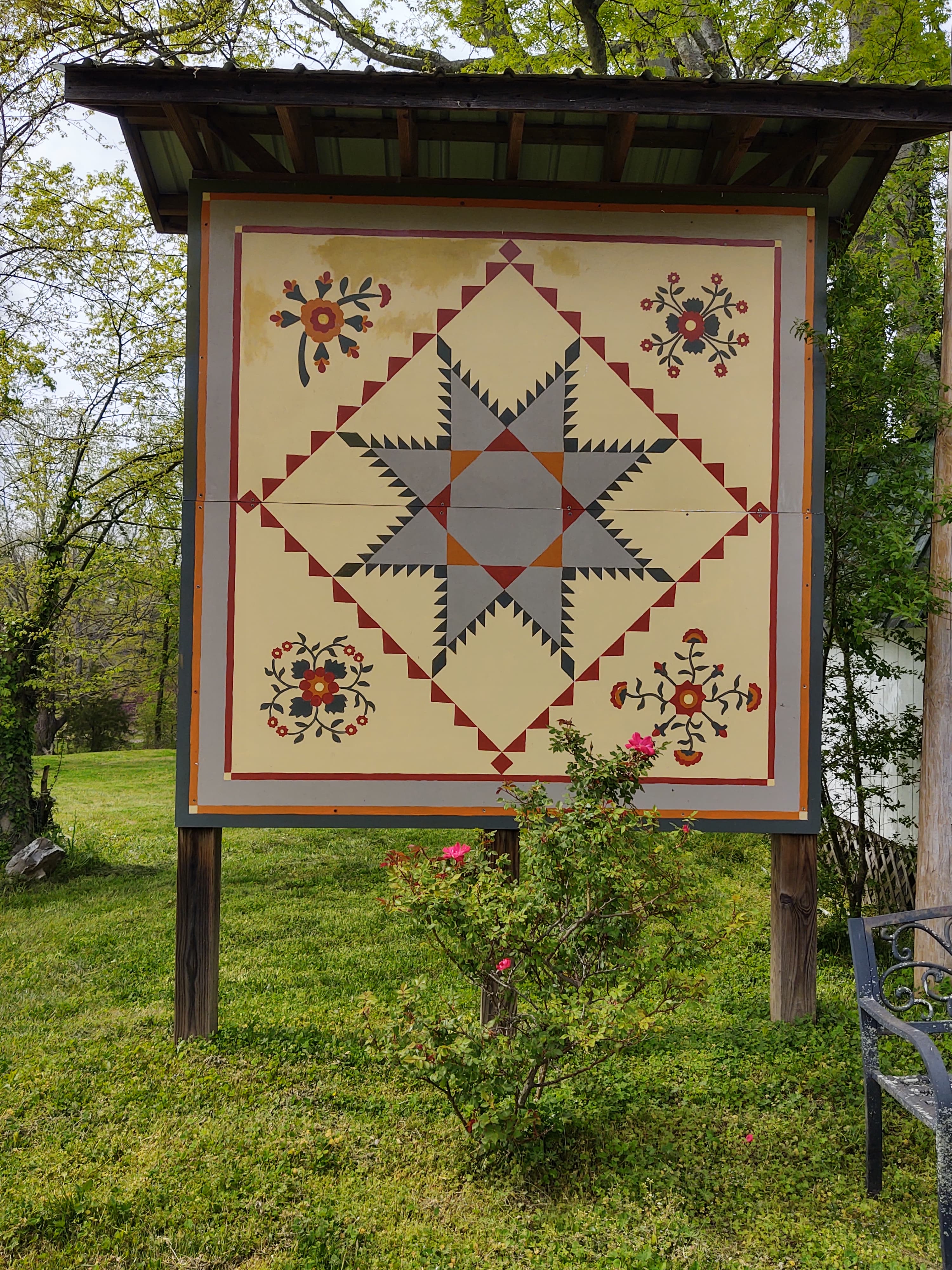 Feathered Star quilt block
