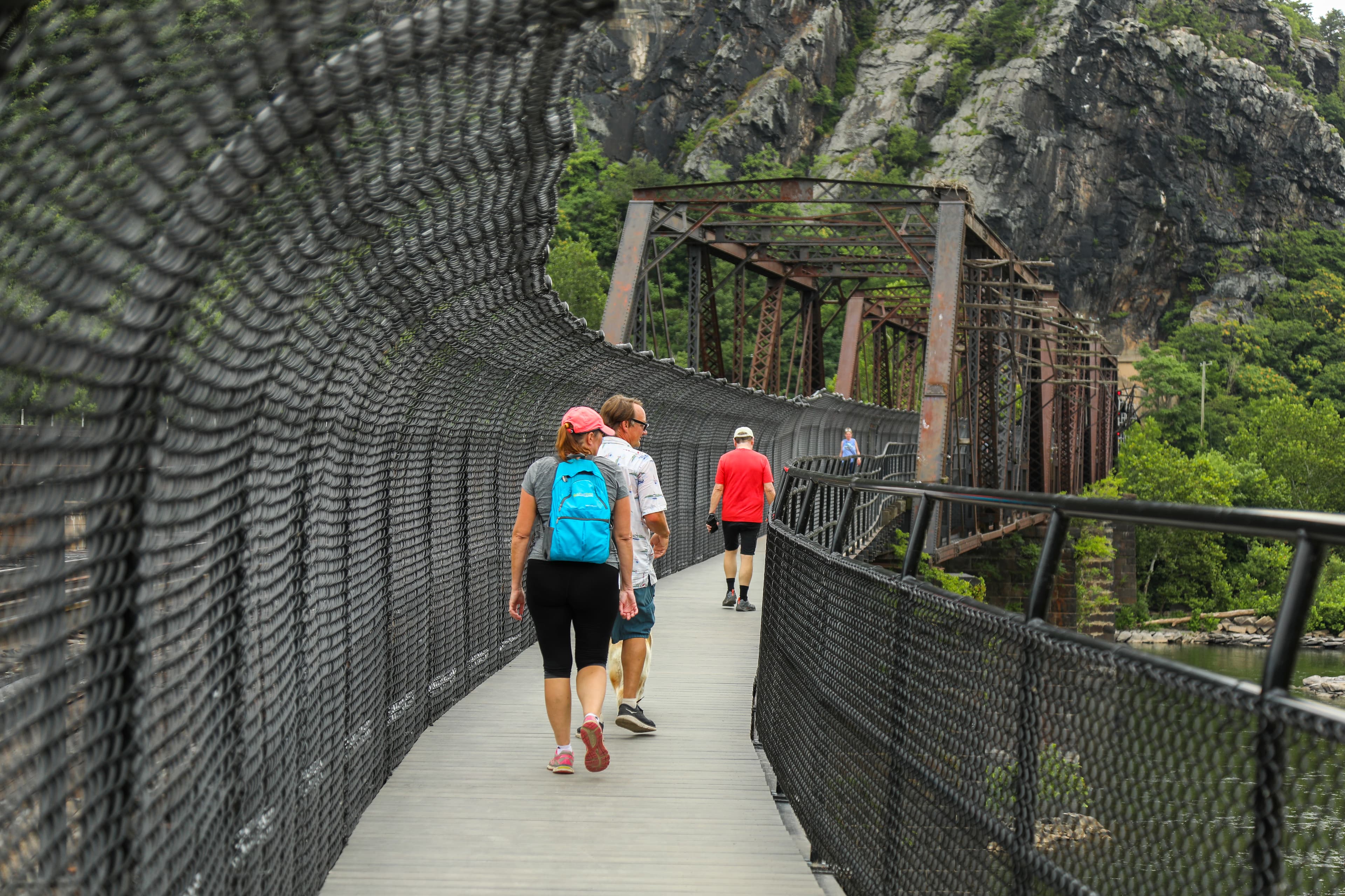 Footbridge to C&O and Maryland Heights