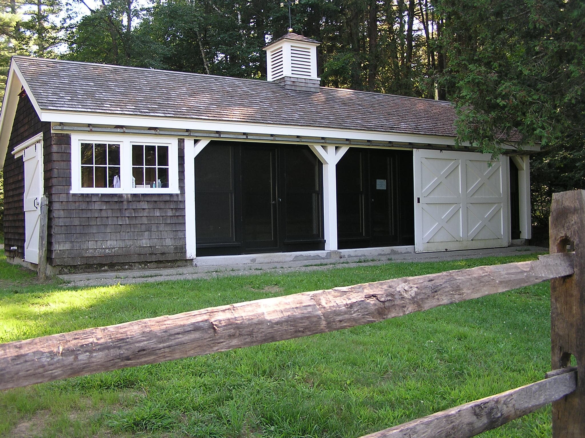 Horse Shed at Marsh-Billings-Rockefeller National Historical Park