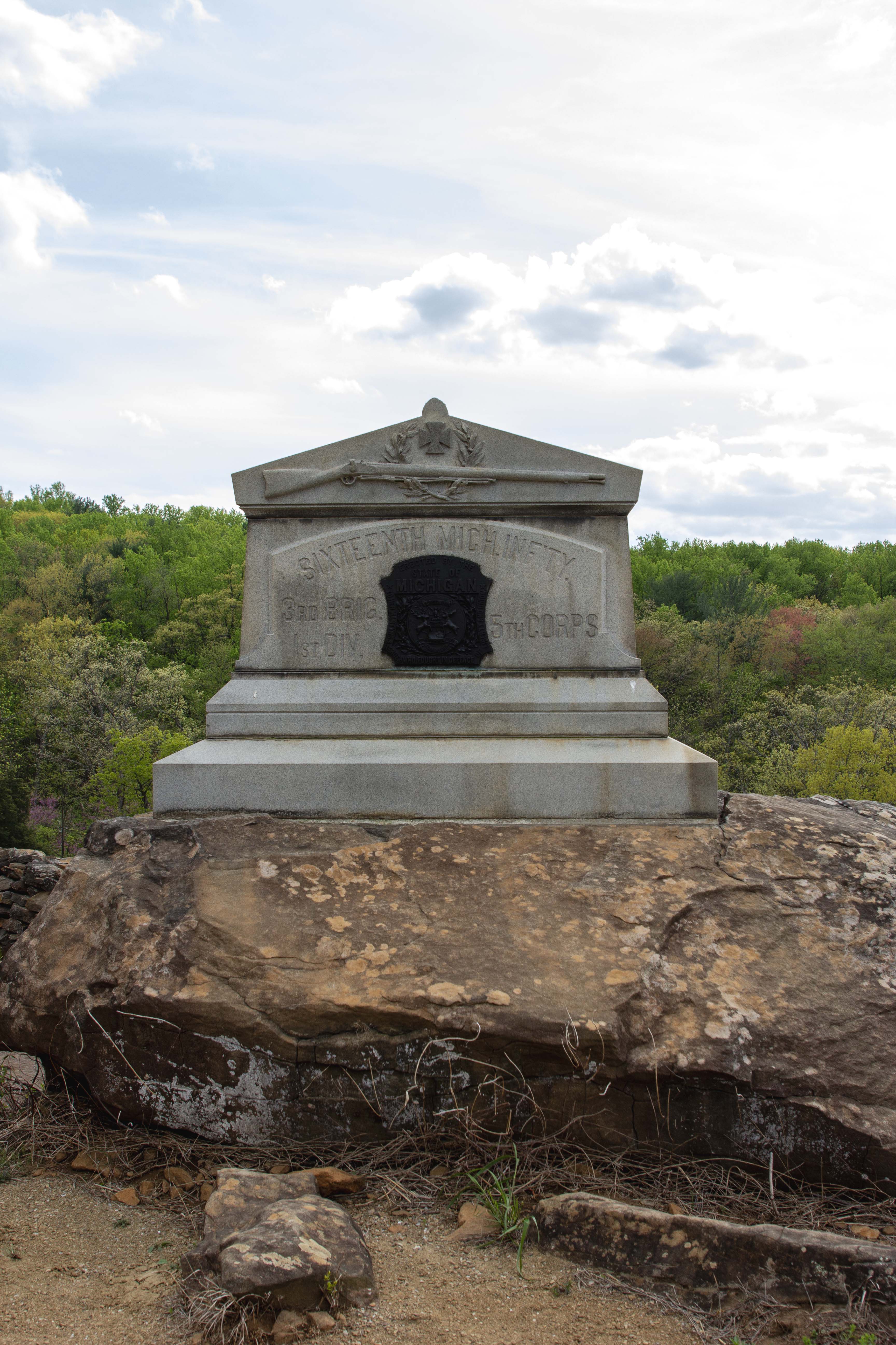 16th Michigan Infantry Regiment Monument