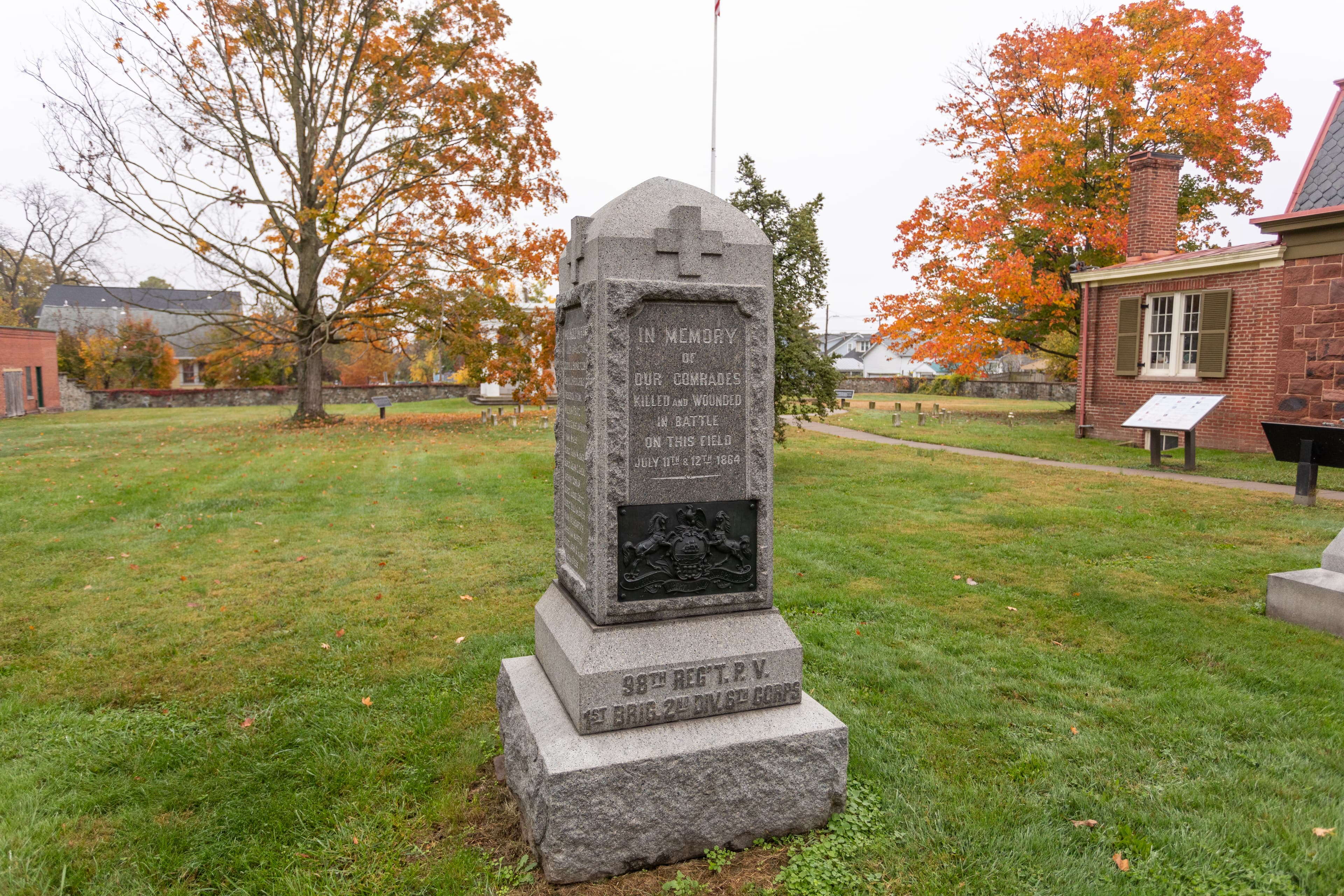 98th Pennsylvania Volunteer Infantry Monument