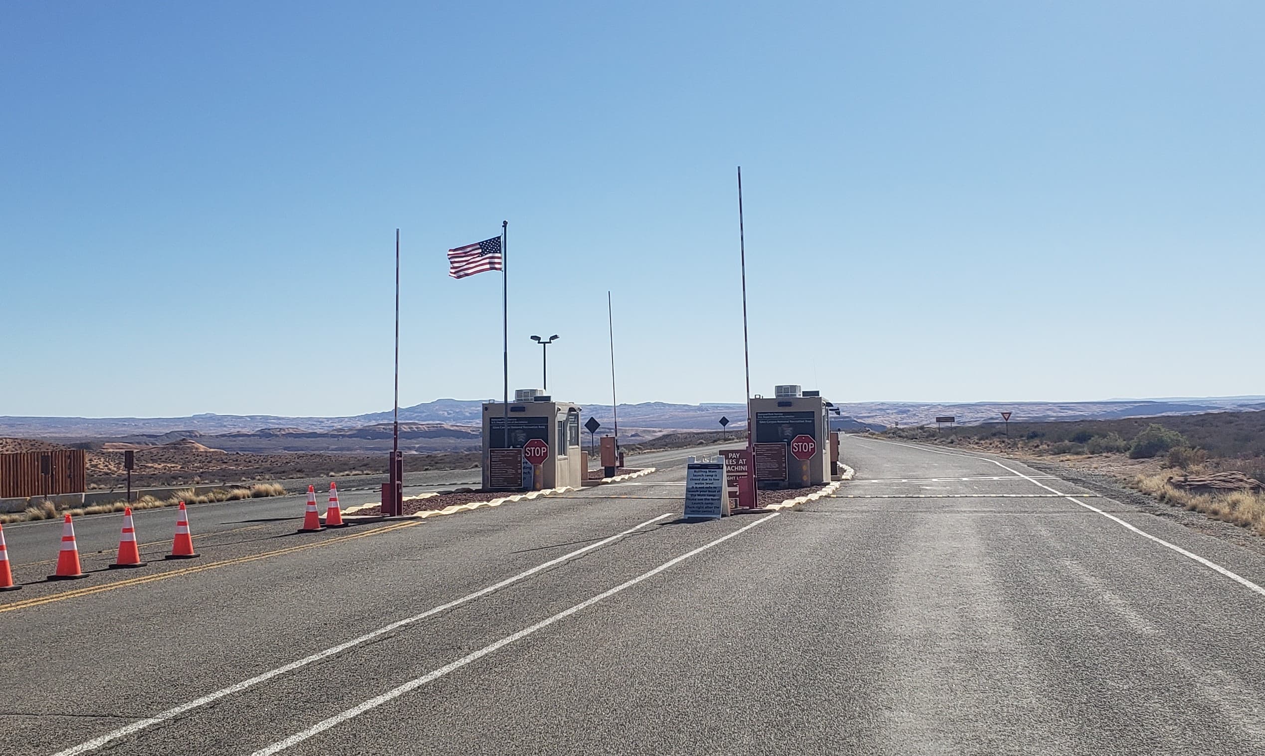 Bullfrog Entrance Station