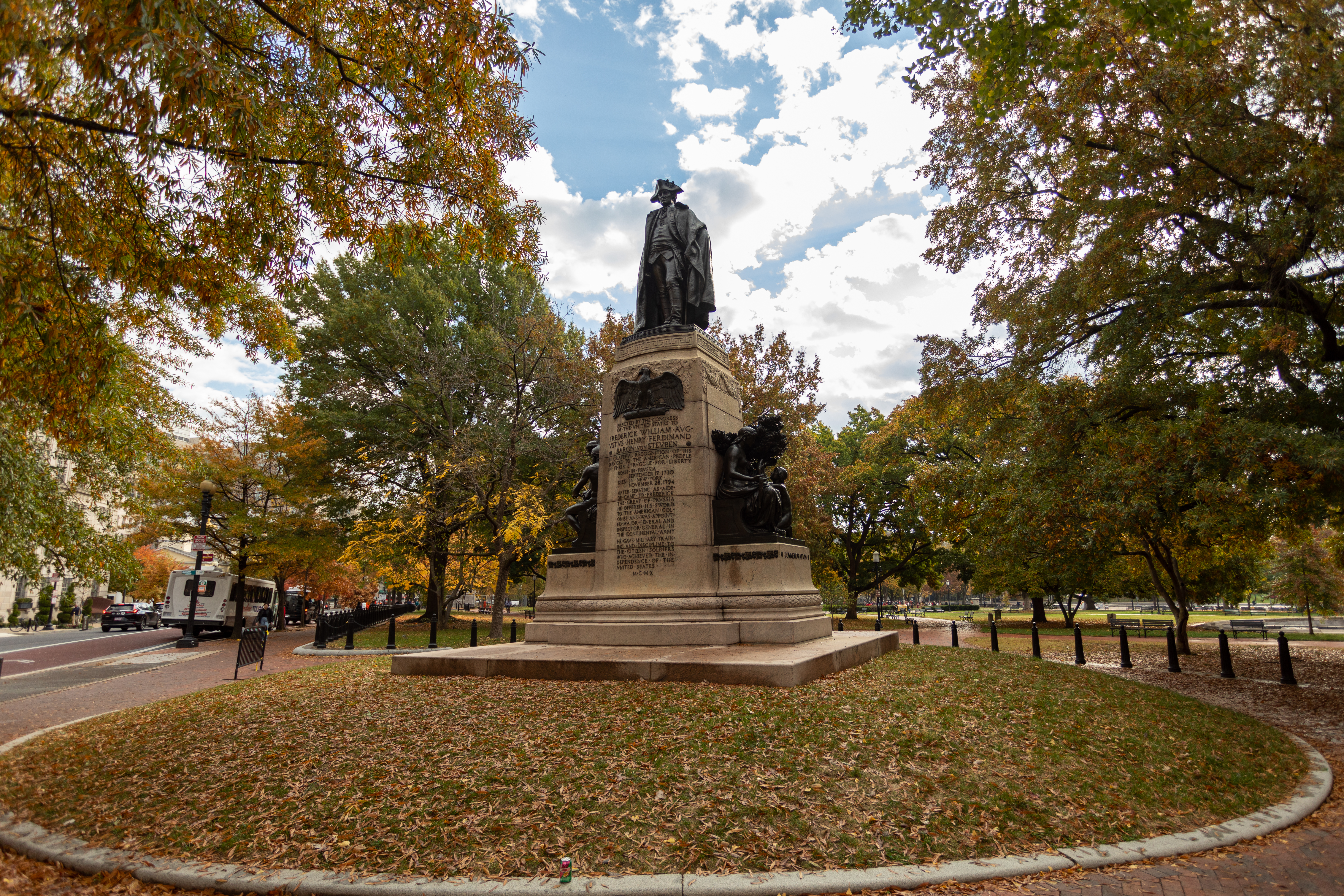 General Von Steuben Statue