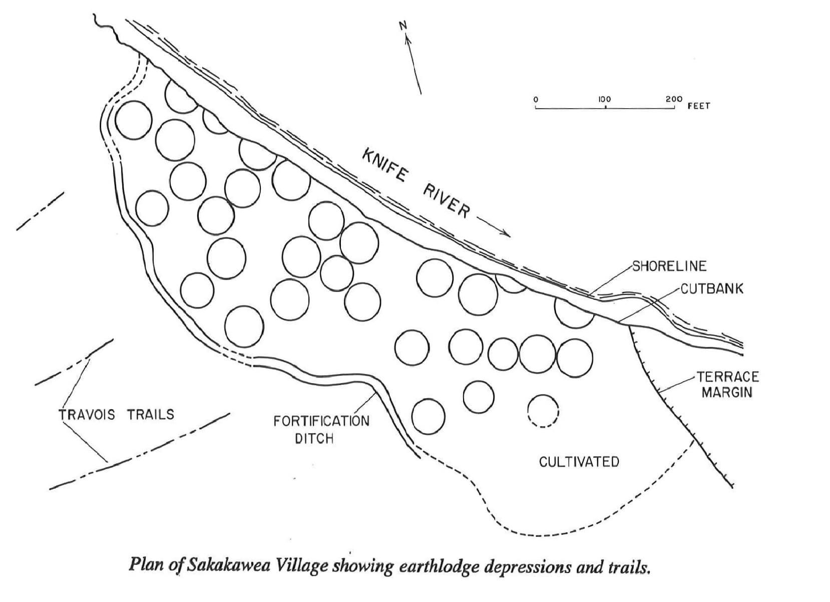 A New Village - Awatixa or Sakakawea Village