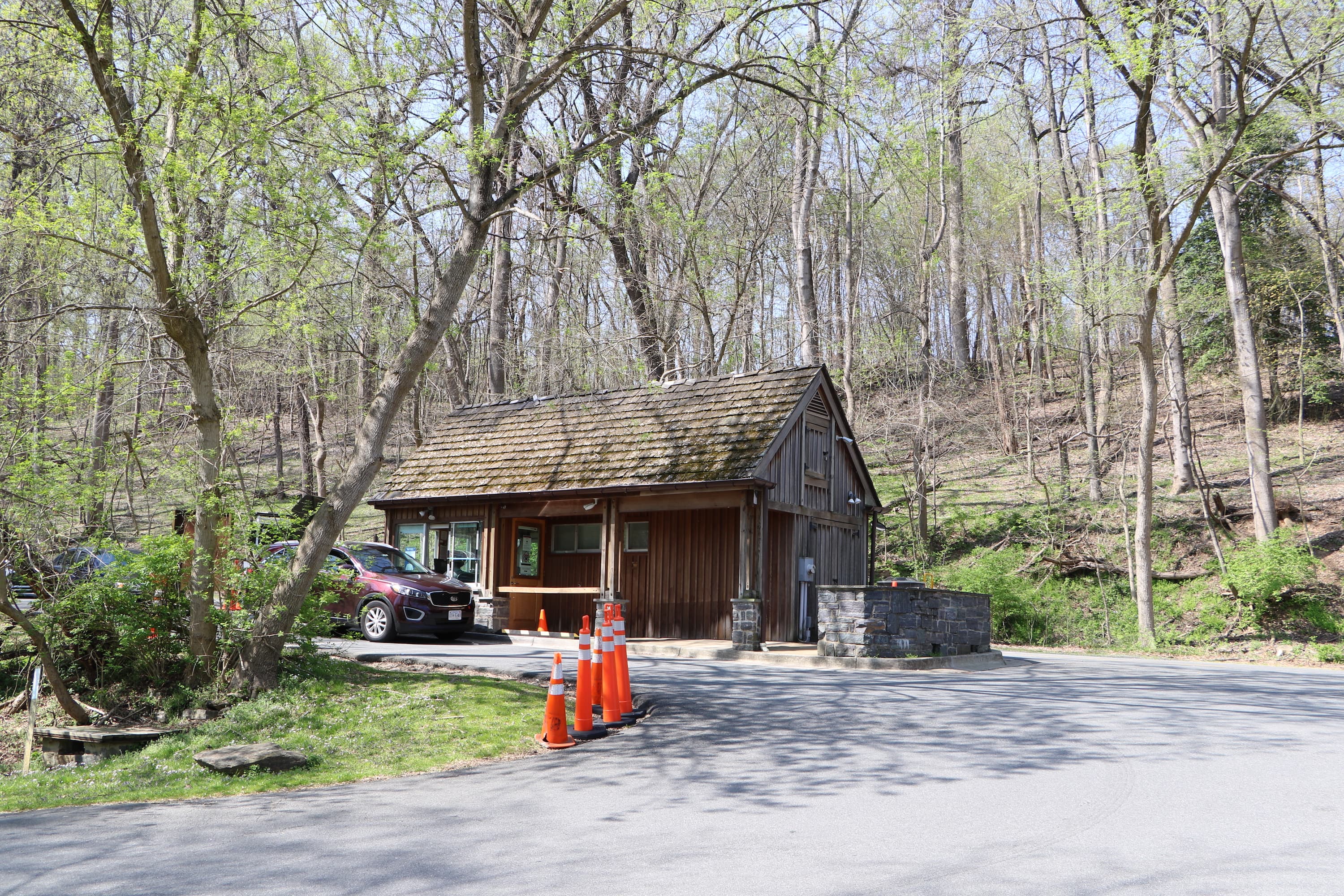 Great Falls Park Fee Booth