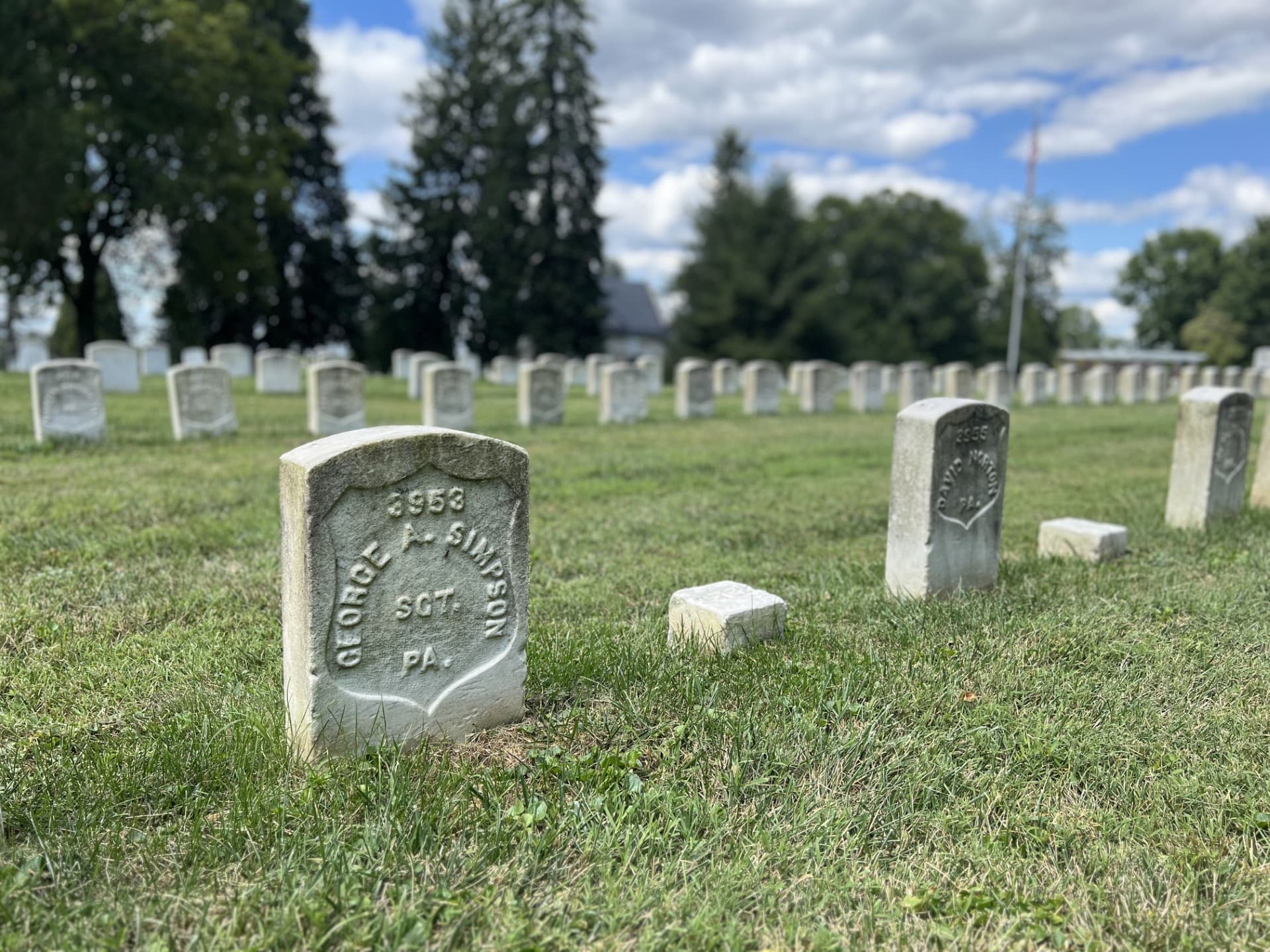 George Simpson Antietam National Cemetery