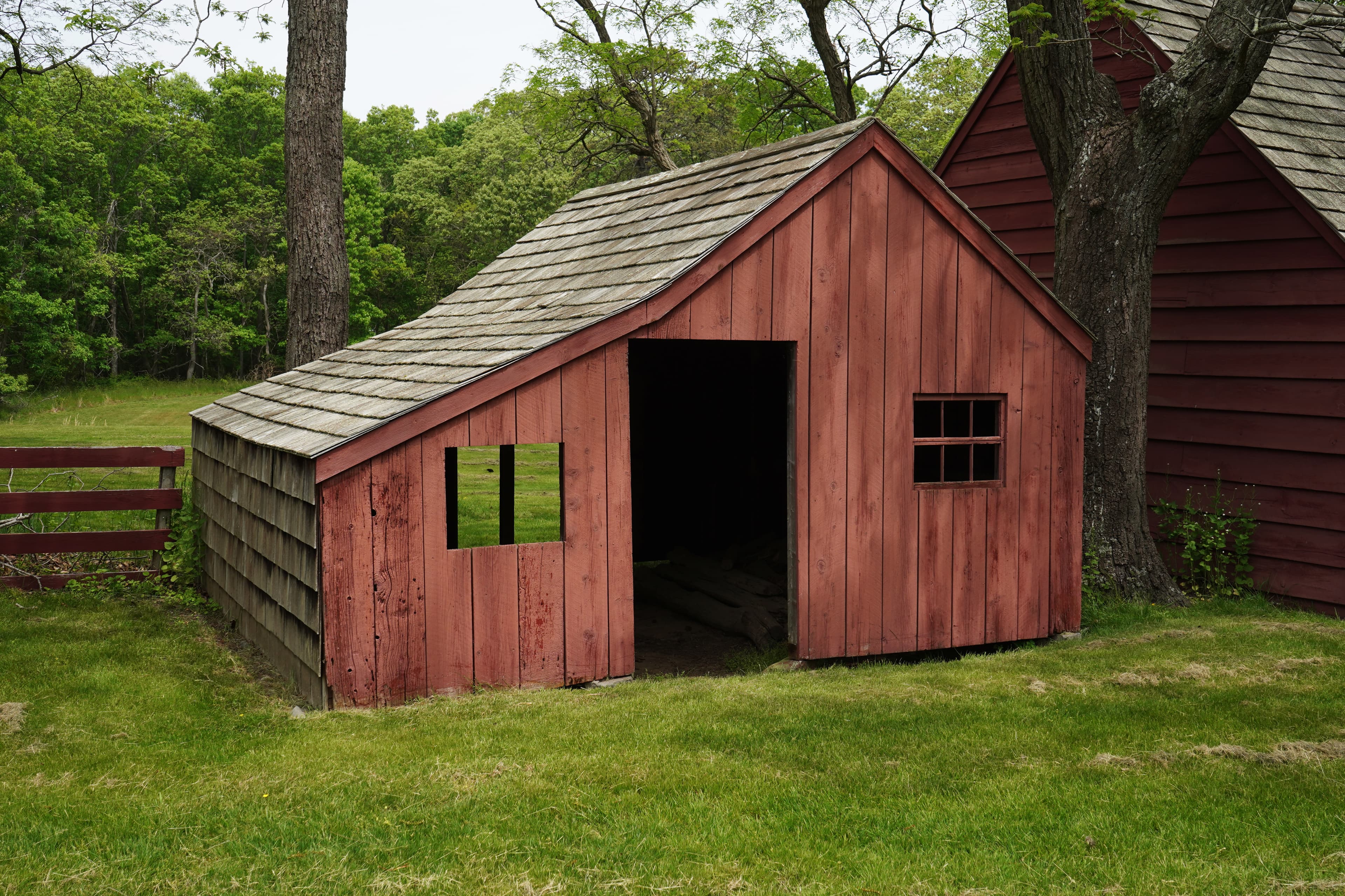 Barnyard Trail: Woodshed