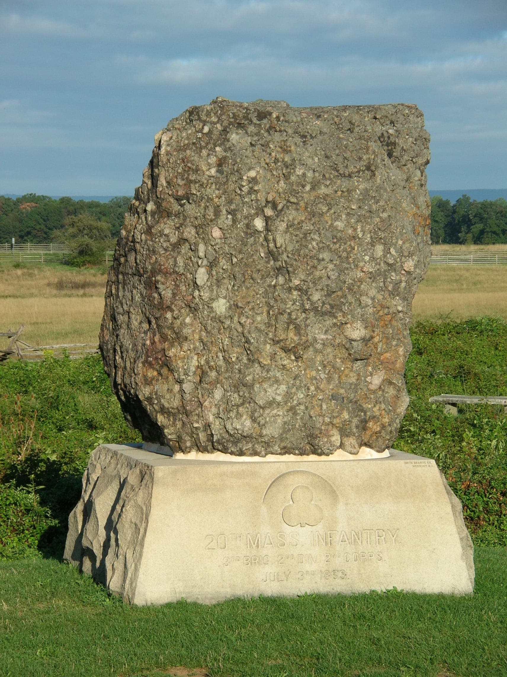 20th Massachusetts Monument