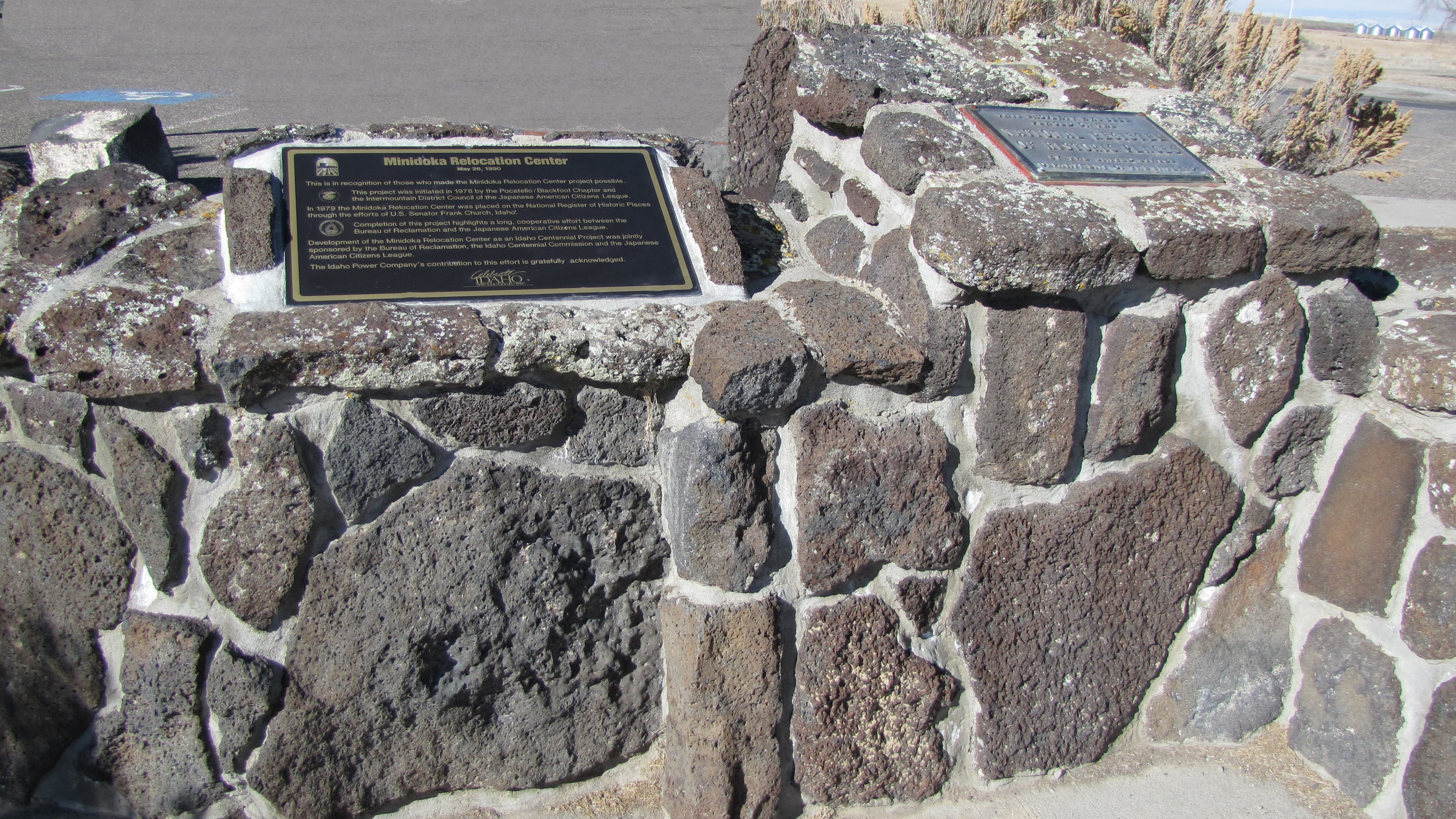 Minidoka National Historic Site Plaques