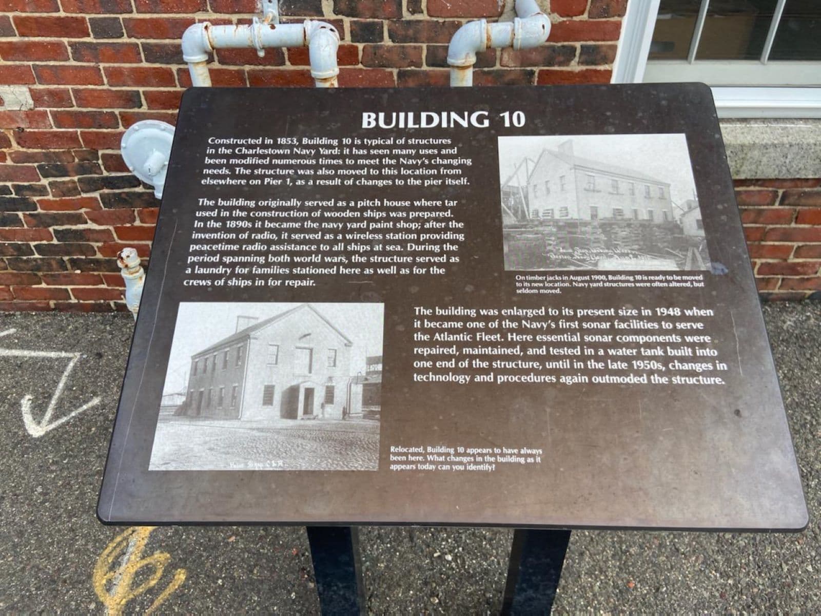"Building 10" Sign