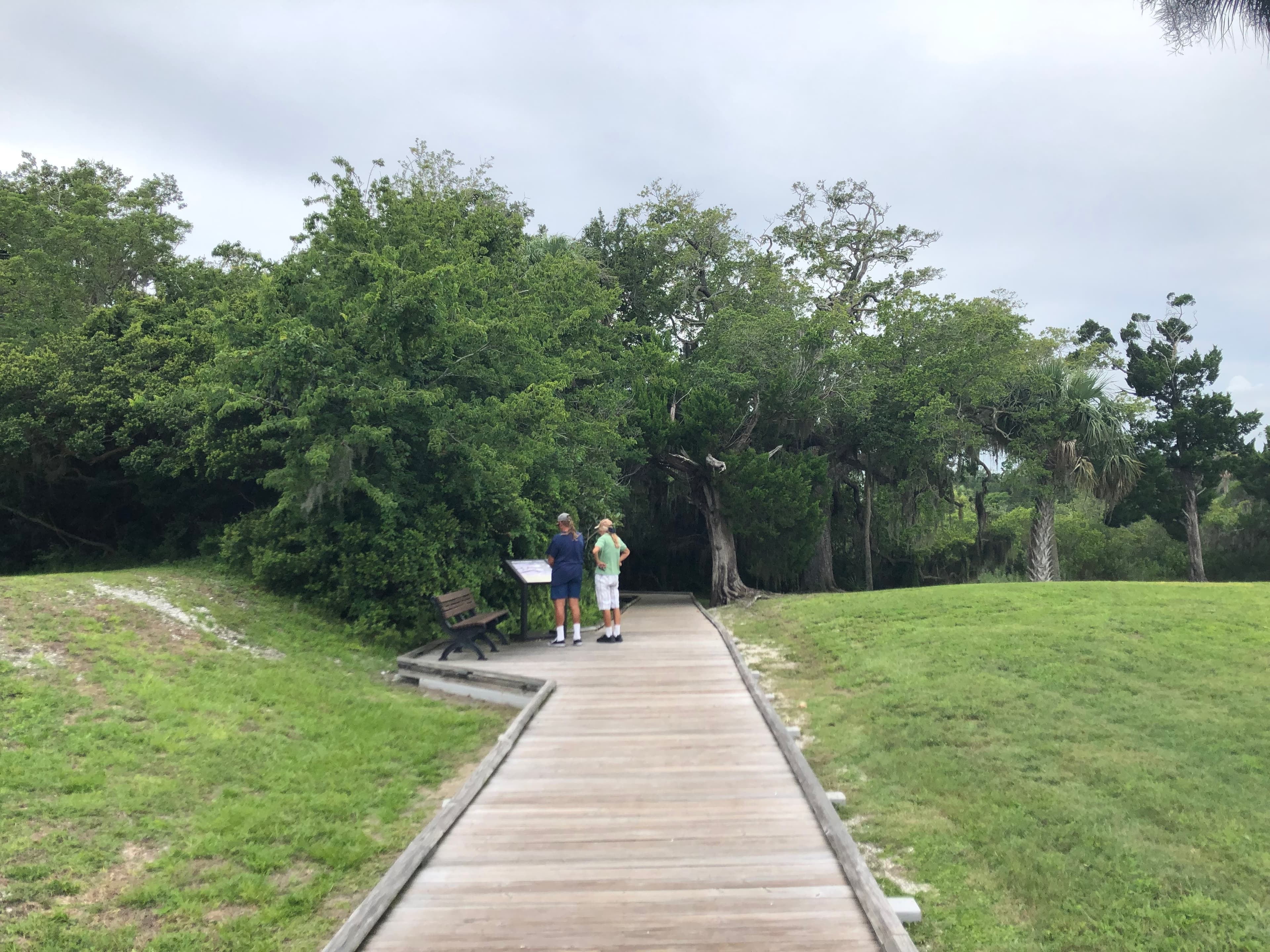 Seminole Rest Wayside, Mounds of Evidence