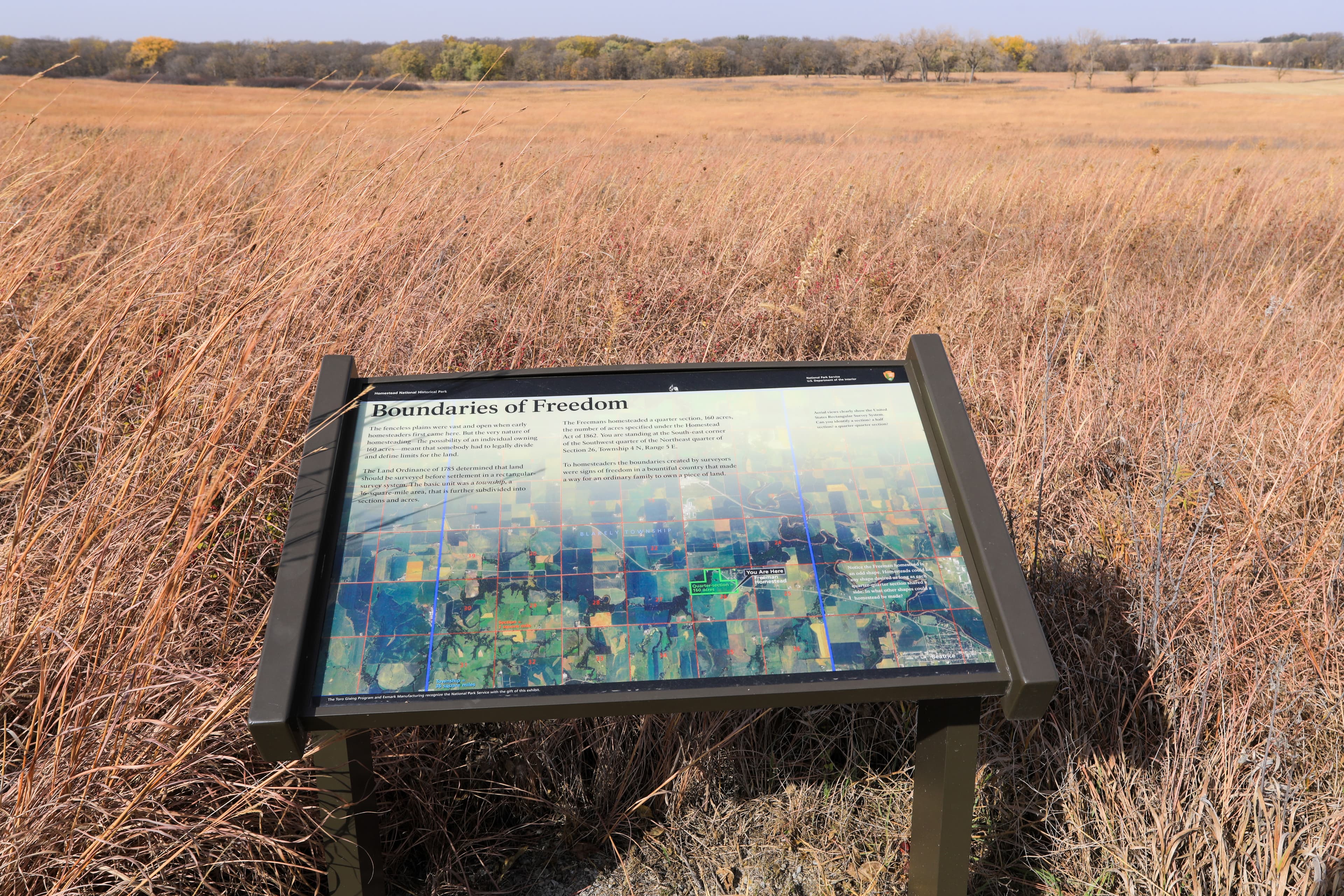 Boundaries of Freedom, wayside exhibit