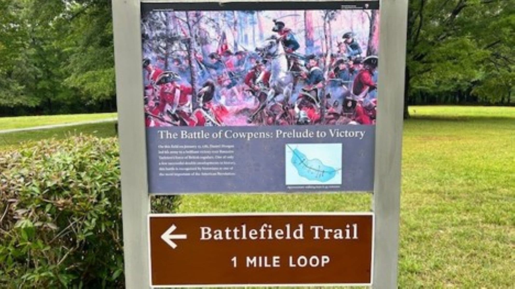 Cowpens Audio Tour Stop 1 Prelude to Victory