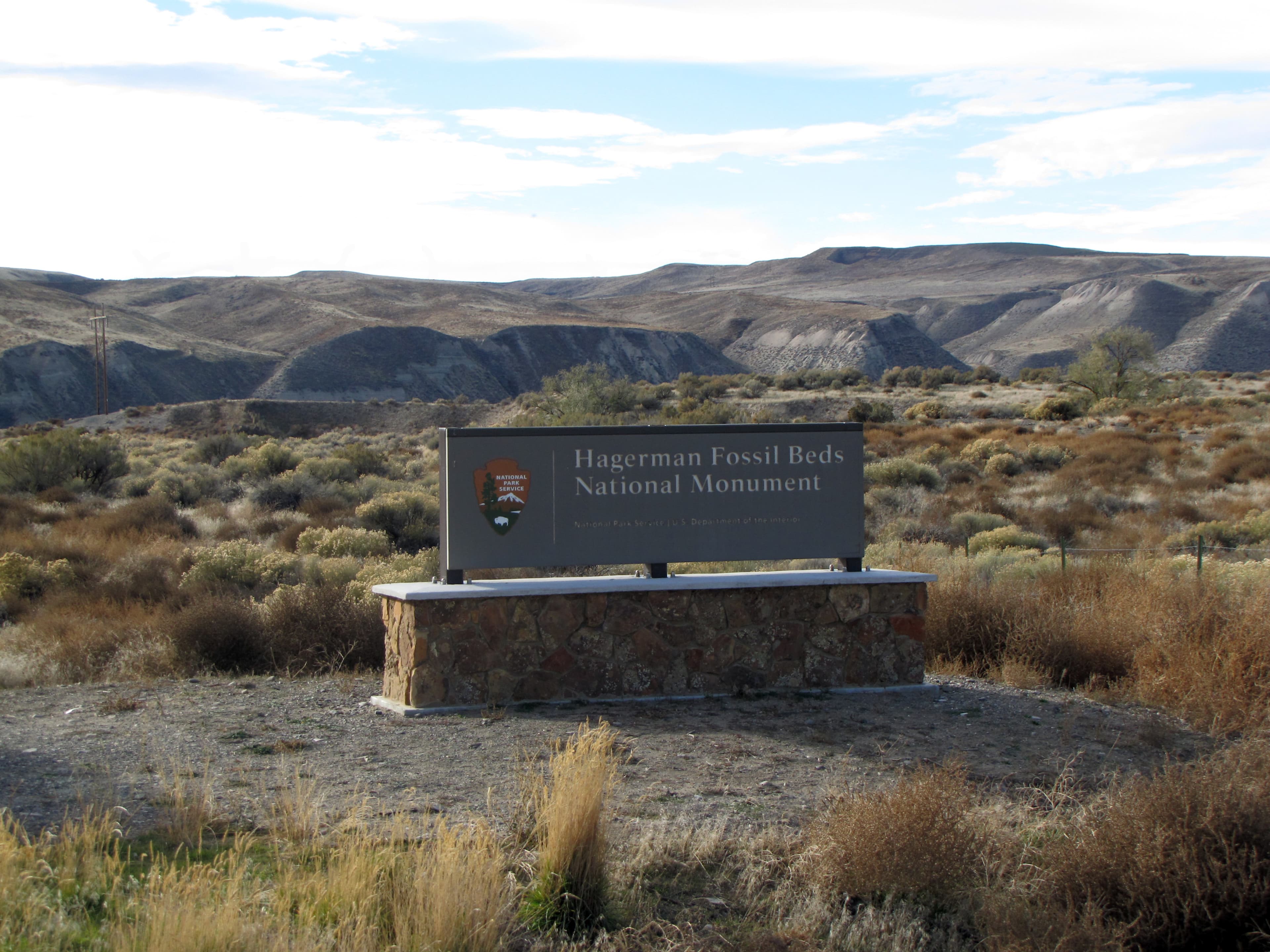 Hagerman Fossil Beds, the Oregon Trail Overlook