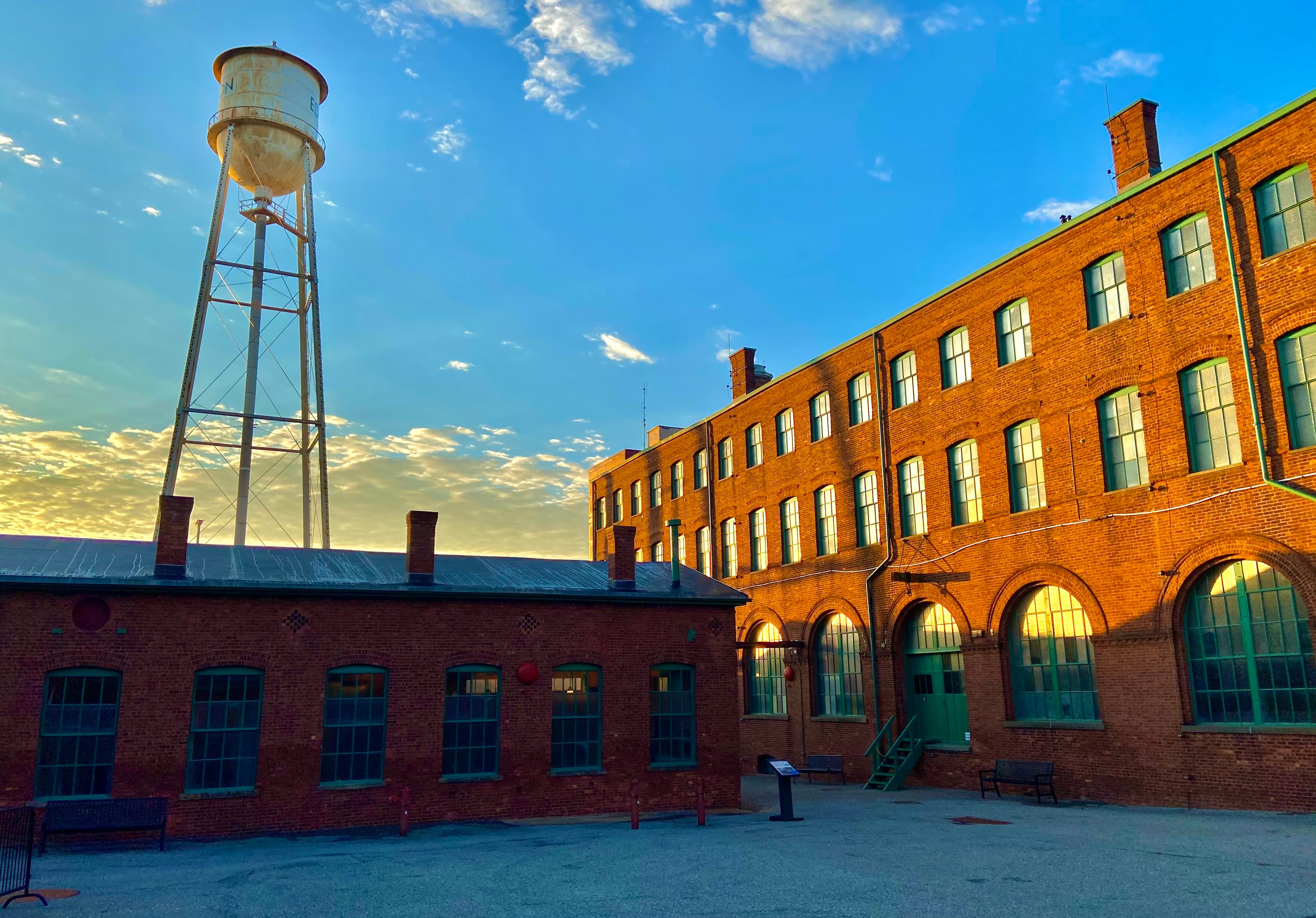 Audio Description of Thomas Edison's Laboratory Complex Courtyard