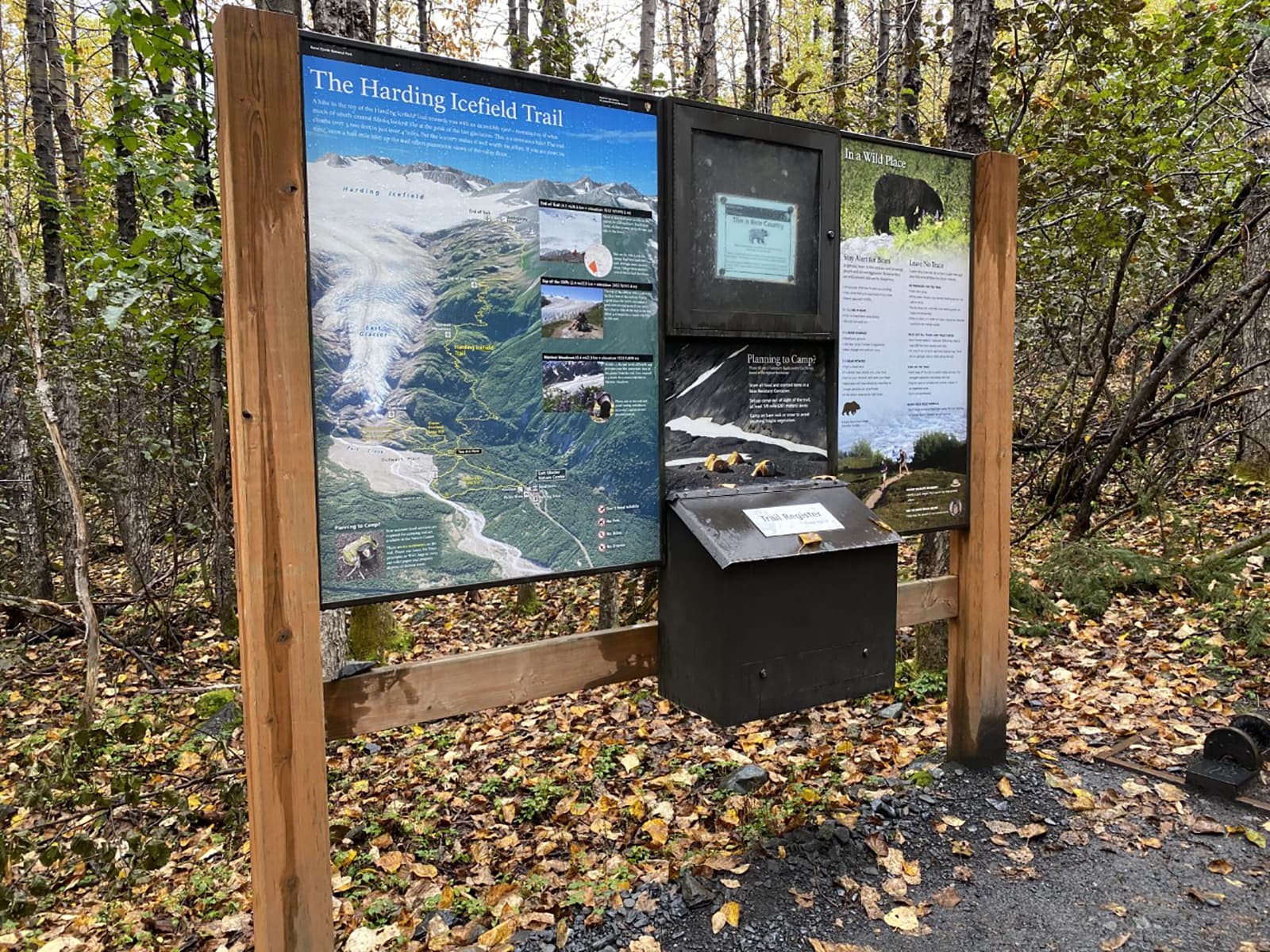 Harding Icefield Trailhead