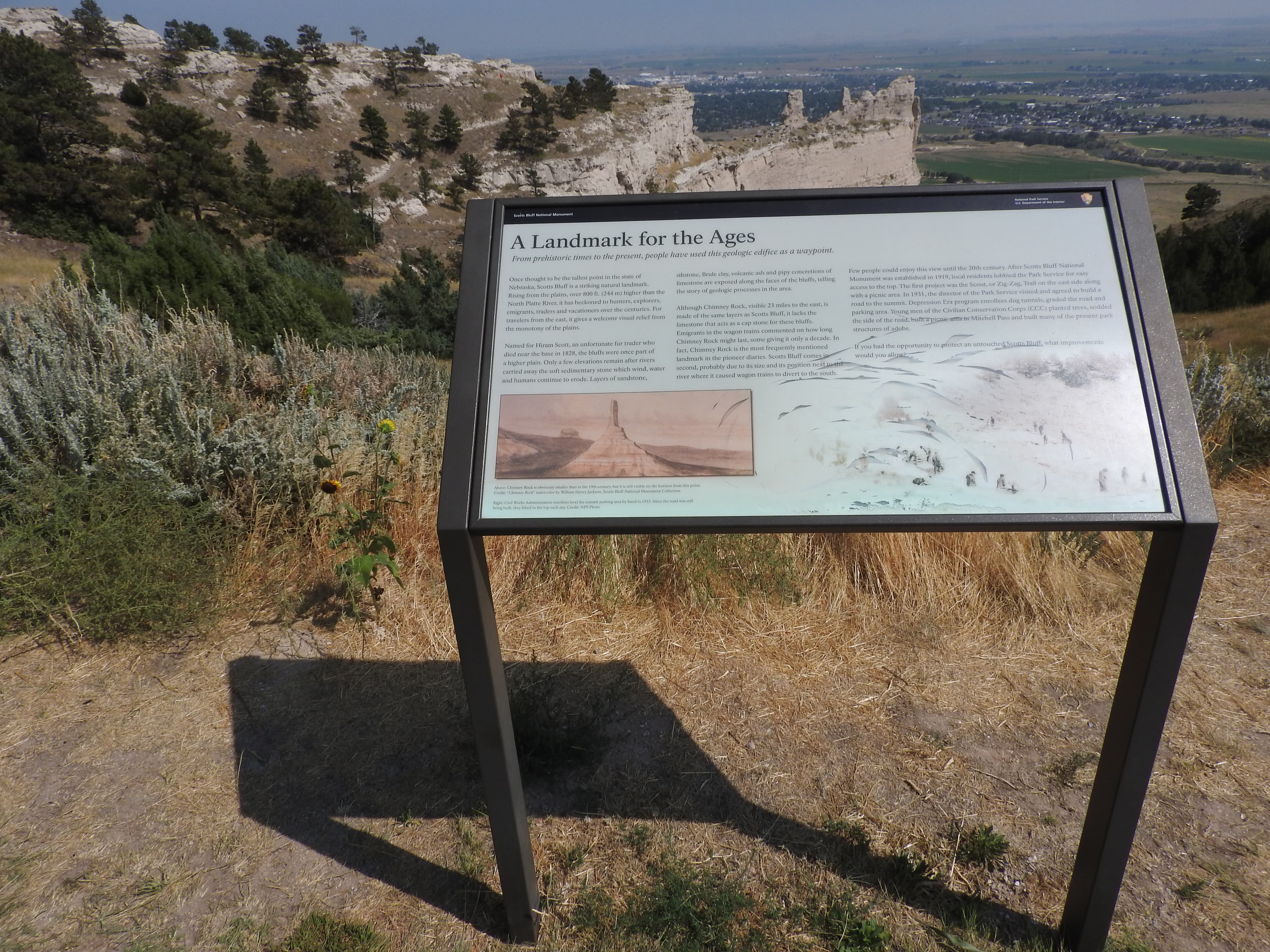 "A Landmark for the Ages" Wayside