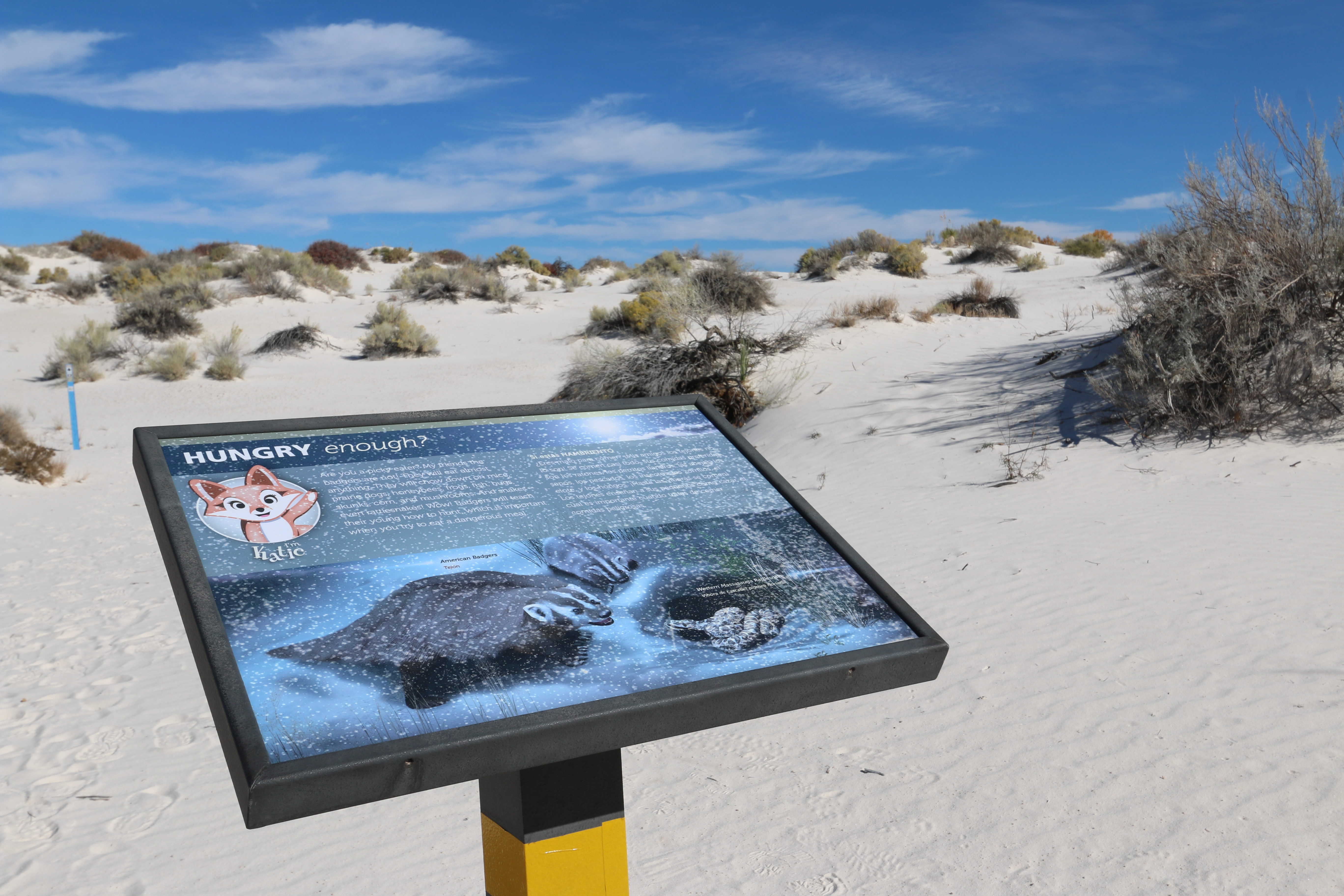 "Hungry Enough?" Interpretive Sign