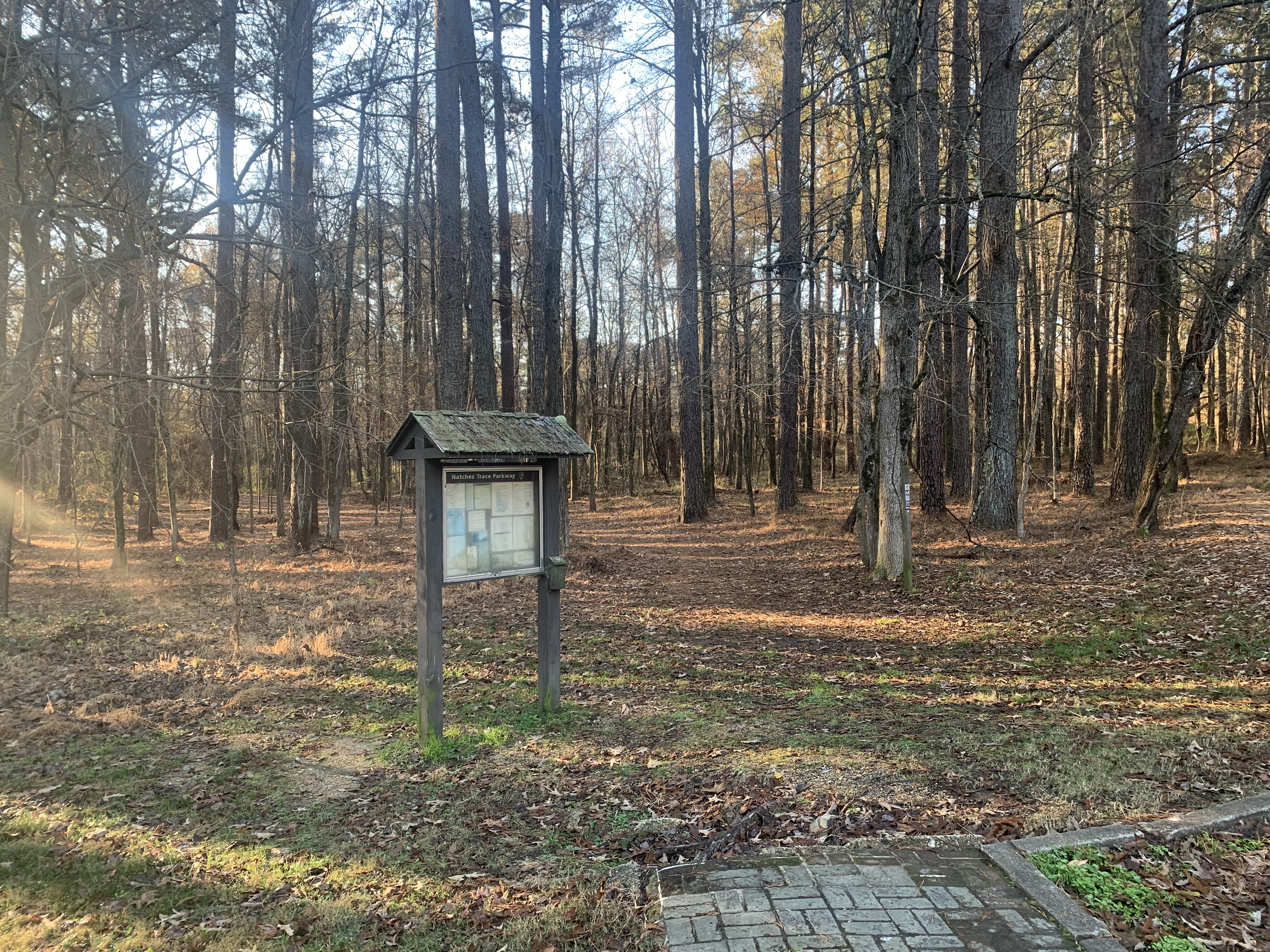 Blackland Prairie section Northern Terminus Trailhead, Milepost 266