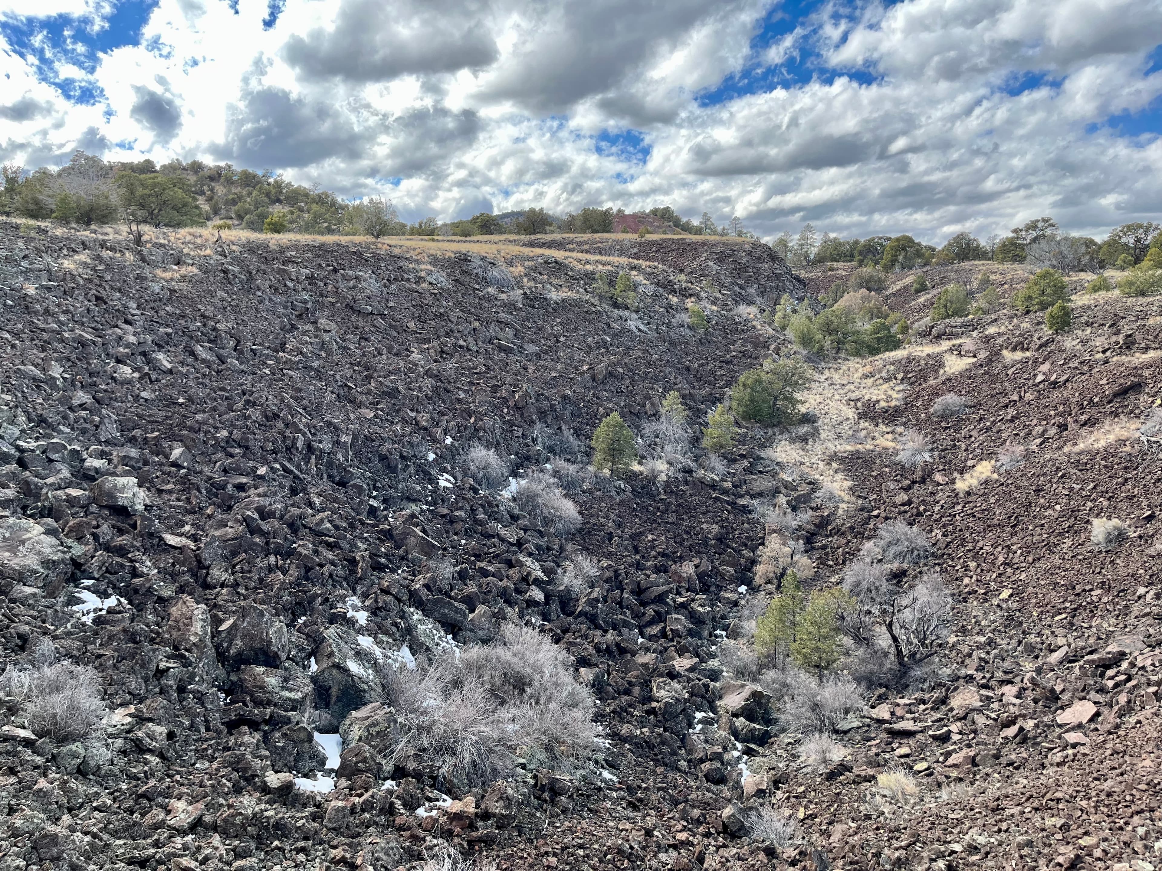 El Calderon Lava Trench