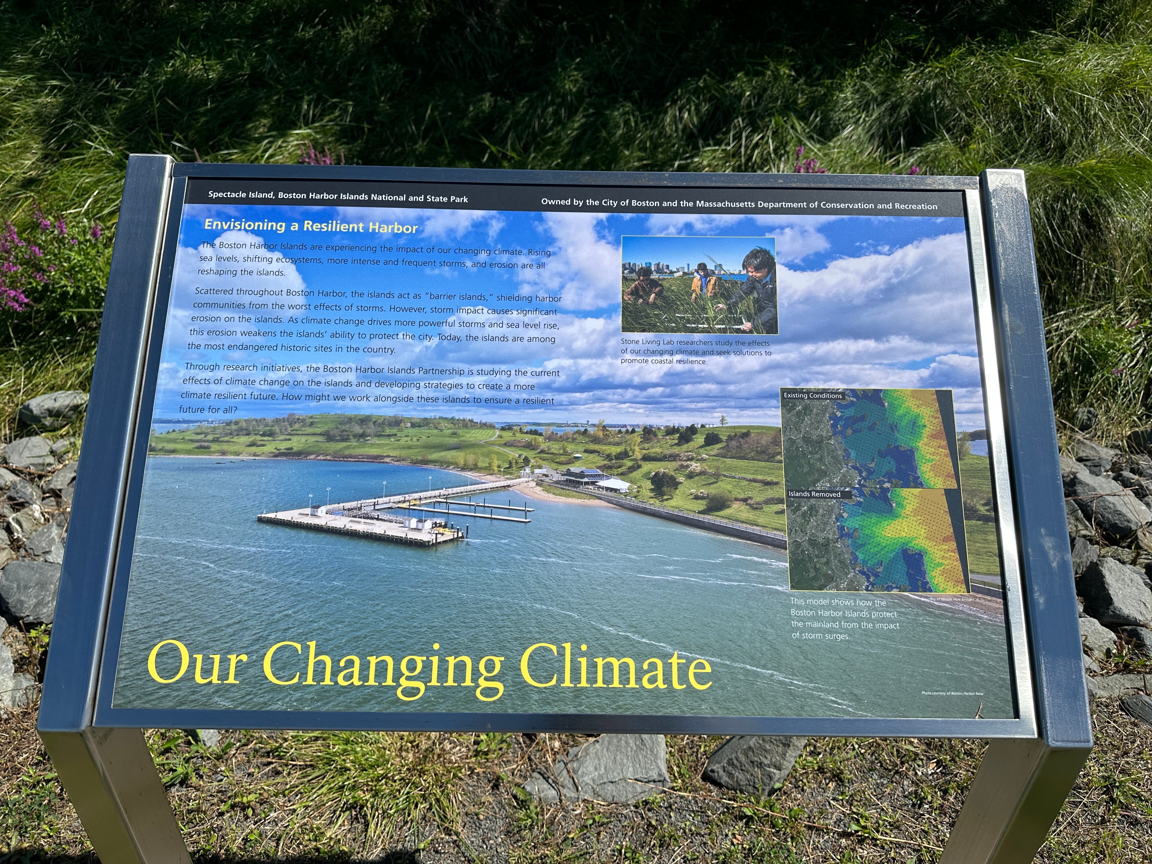 "Our Changing Climate" Sign